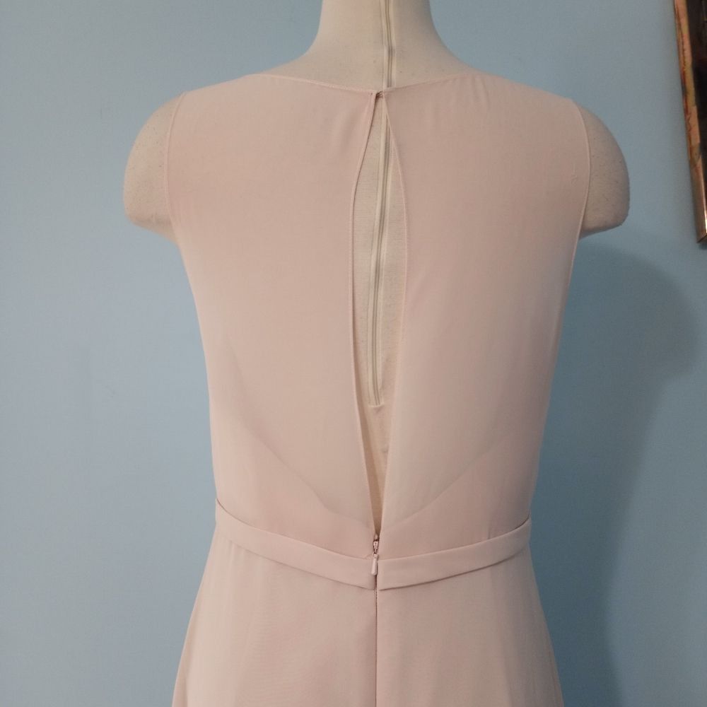 Other Symphony Of Venus Sheer Chiffon Covers Sweatheart Bodice Gown Blush Sze 12 Blush Size XL / US 12-14 / IT 48-50 - 8 Thumbnail