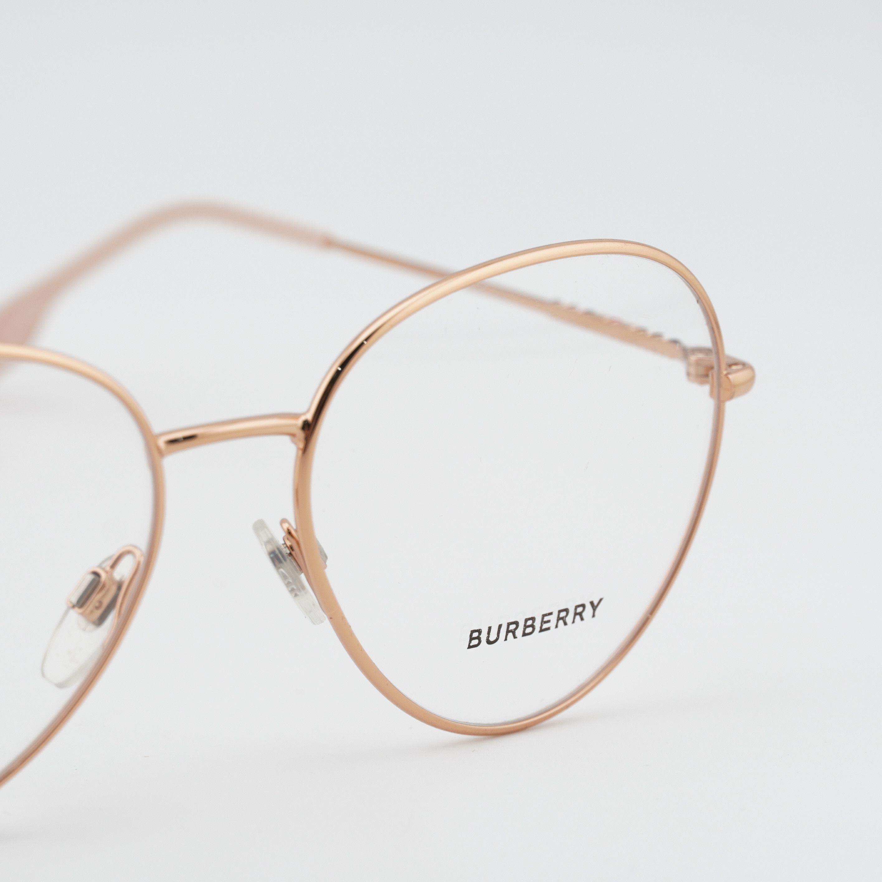 Burberry Burberry BE1366 1337 Eyeglasses Gold 54mm Aviator Frame Size ONE SIZE - 10 Thumbnail