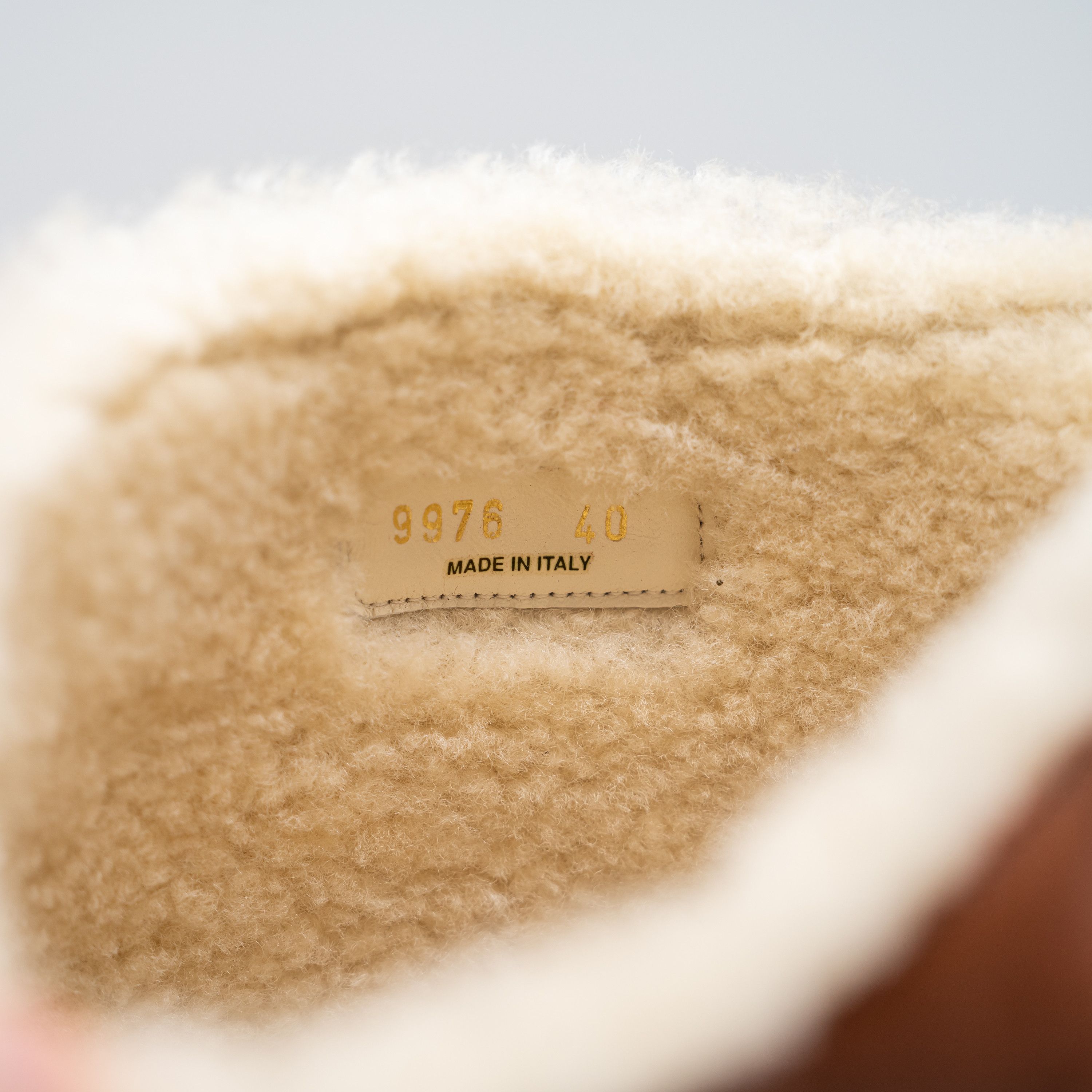 Prada 40eu 10 US Prada Cognac Shearling Fur Block Heel Boots Brown Size US 10 / IT 40 - 11 Thumbnail