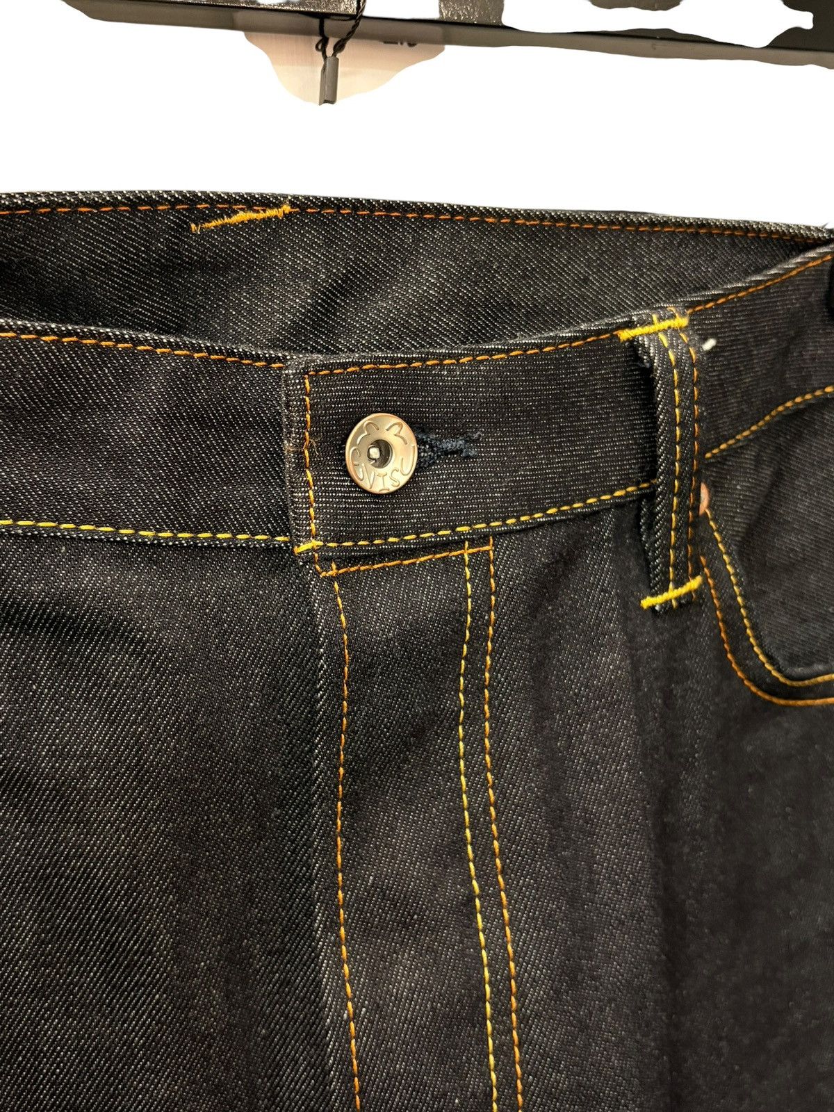Evisu Evisu Navy Cream Logo jeans Size US 40 / EU 56 - 5 Thumbnail