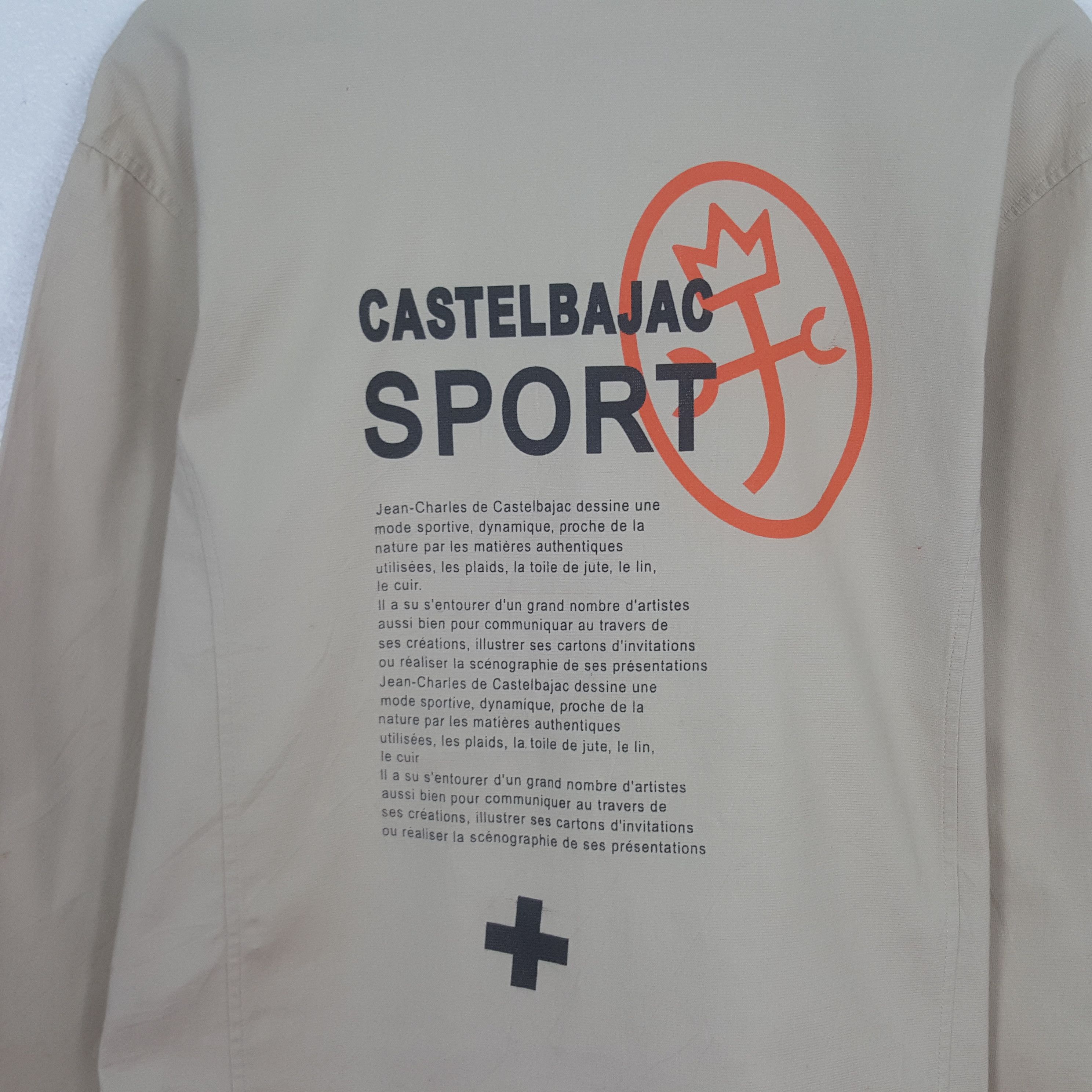 Jean Charles De Castelbajac Vintage Castelbajac Zipper Jacket Size US M / EU 48-50 / 2 - 2 Thumbnail