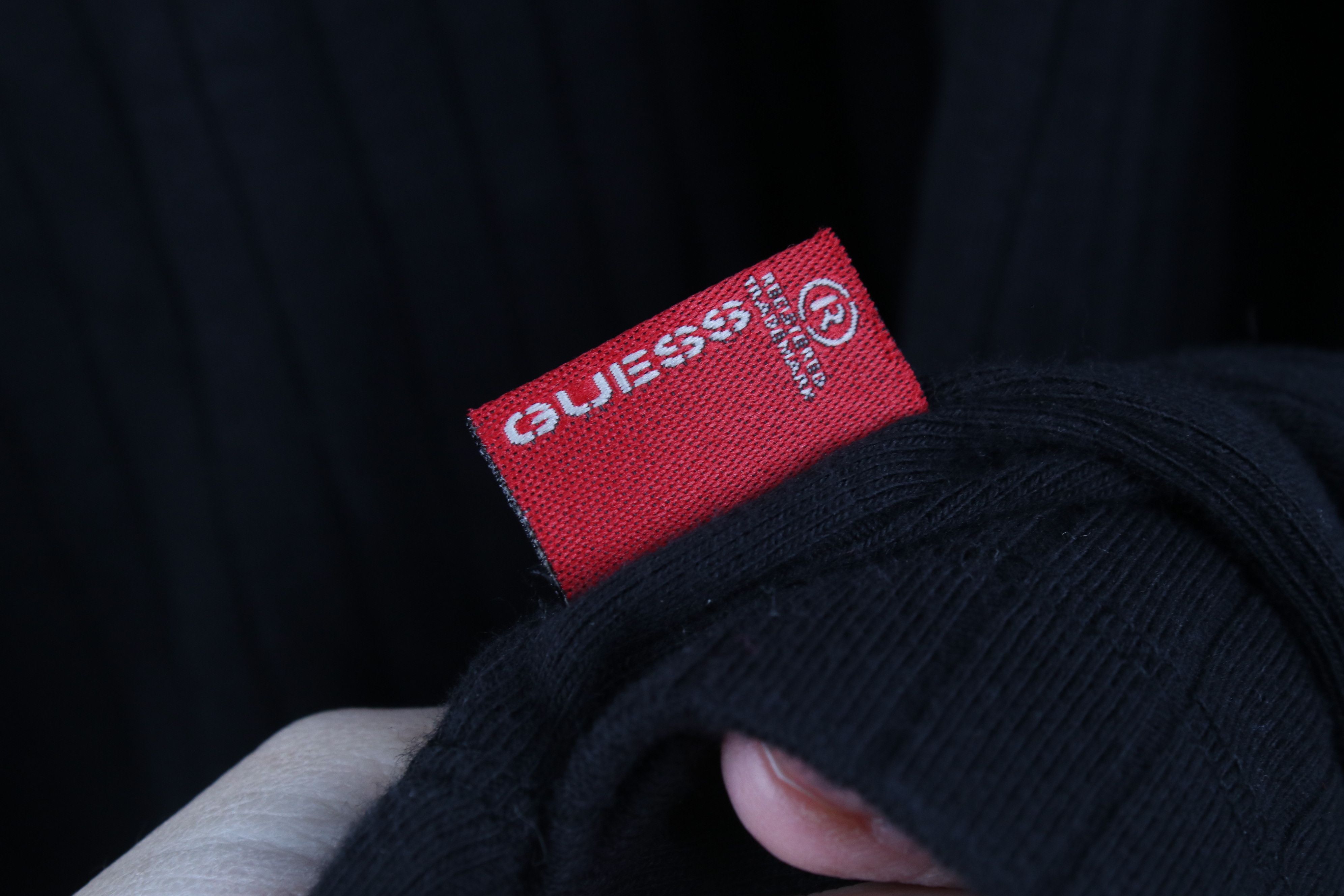 Guess Vintage 90s Y2K Guess Ribbed Knit Long Sleeve T-Shirt Size US XL / EU 56 / 4 - 4 Thumbnail