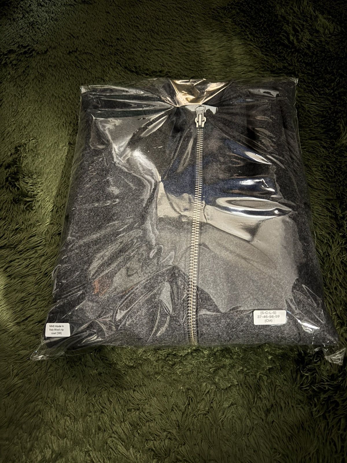 MM6 [38] MM6 Maison Margiela Two-Way Zip Wool Coat Grey Size XS / US 0-2 / IT 36-38 - 13 Thumbnail