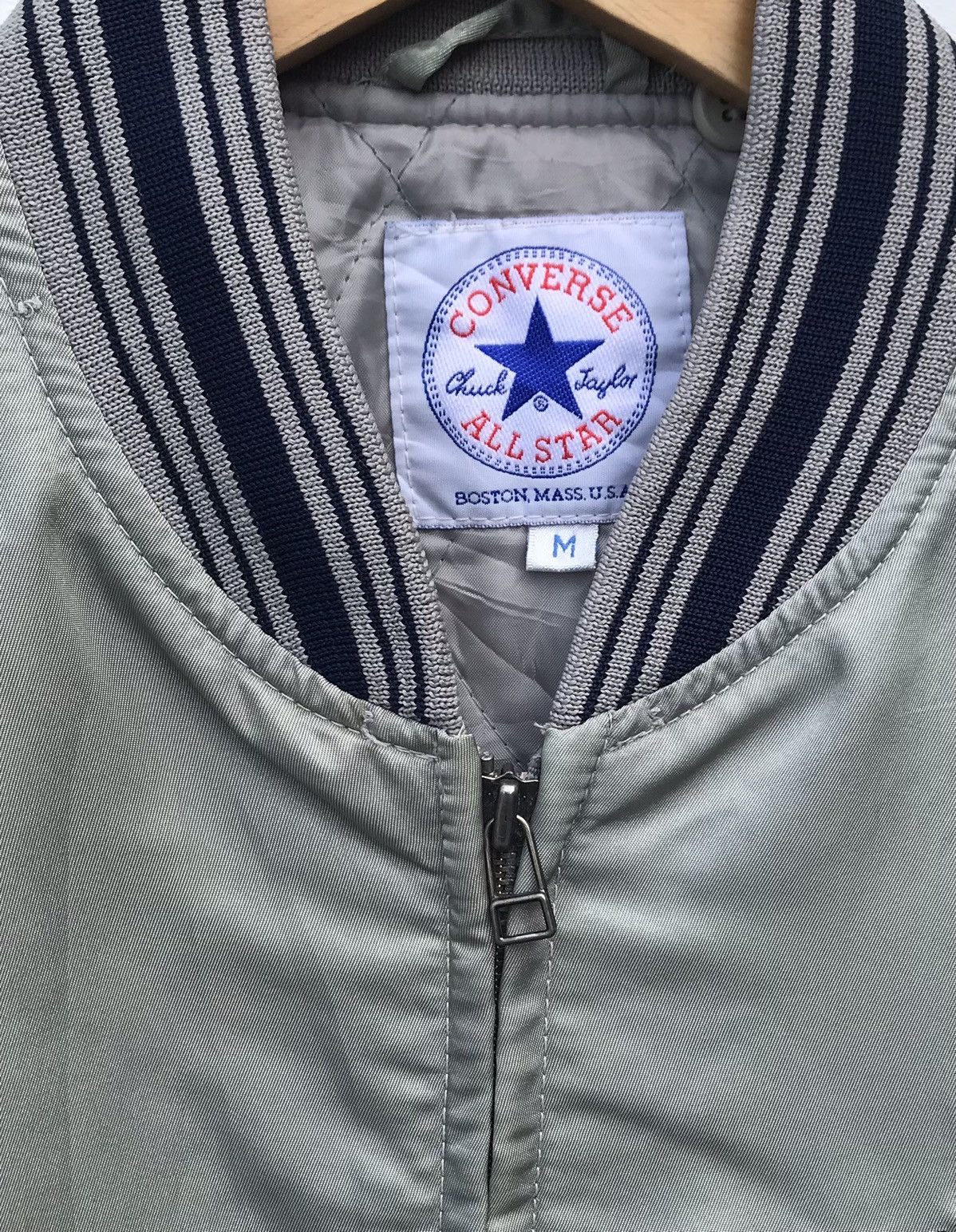 Converse Vintage 90s Converse Streetwear Grunge Bombers Jacket Size US L / EU 52-54 / 3 - 3 Thumbnail