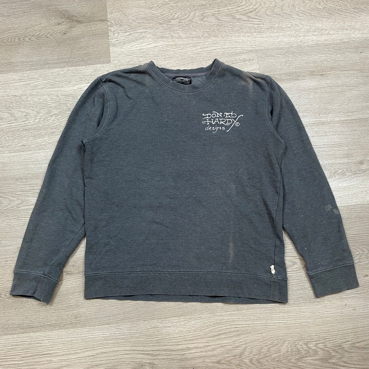 Ed Hardy Don Ed Hardy Peace Projects Crewneck Sweatshirt Men's L Y2K Size US L / EU 52-54 / 3 - 2 Thumbnail