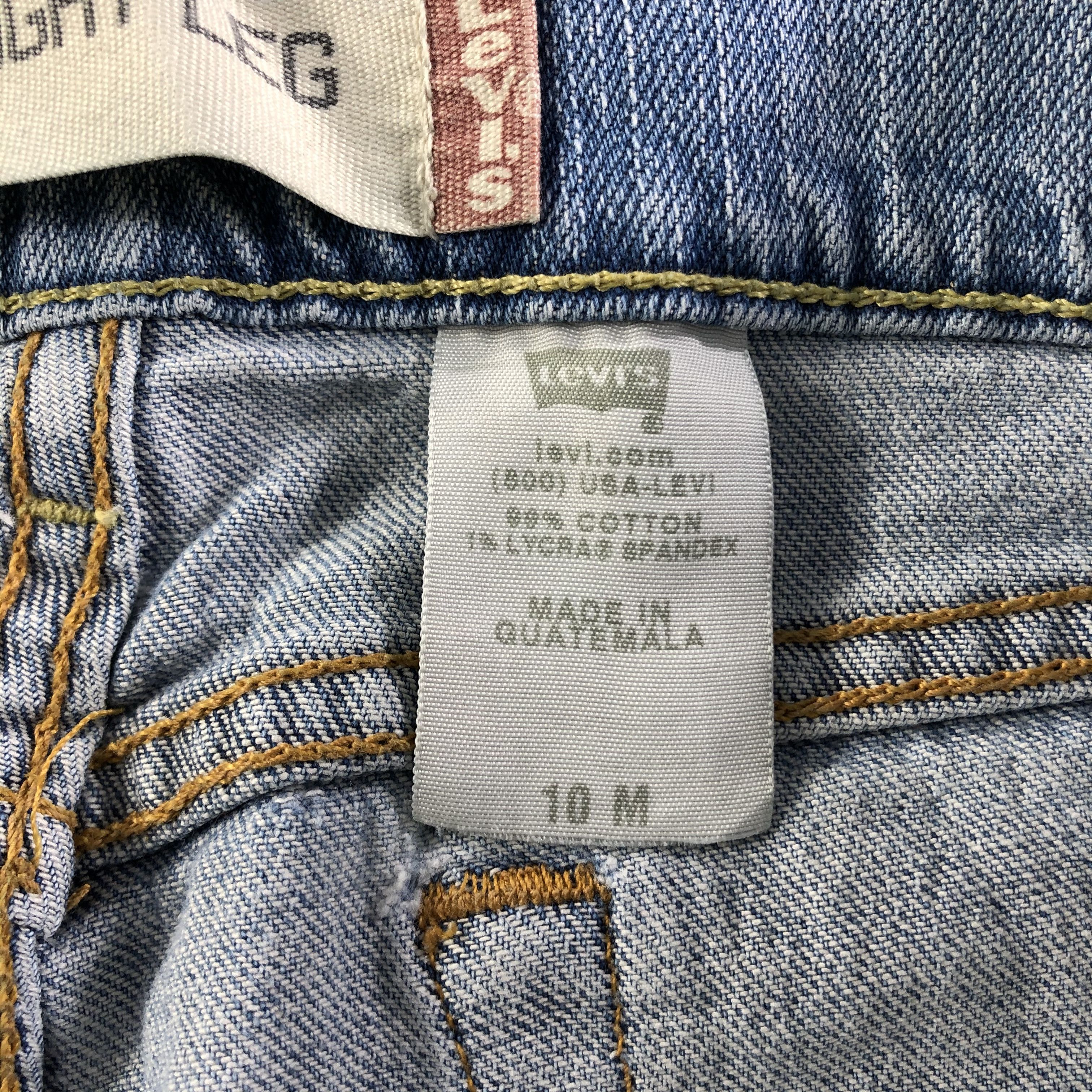 Levi's Vintage Blue Wash Levis 505 Jeans-J3411 Size 31" - 11 Thumbnail