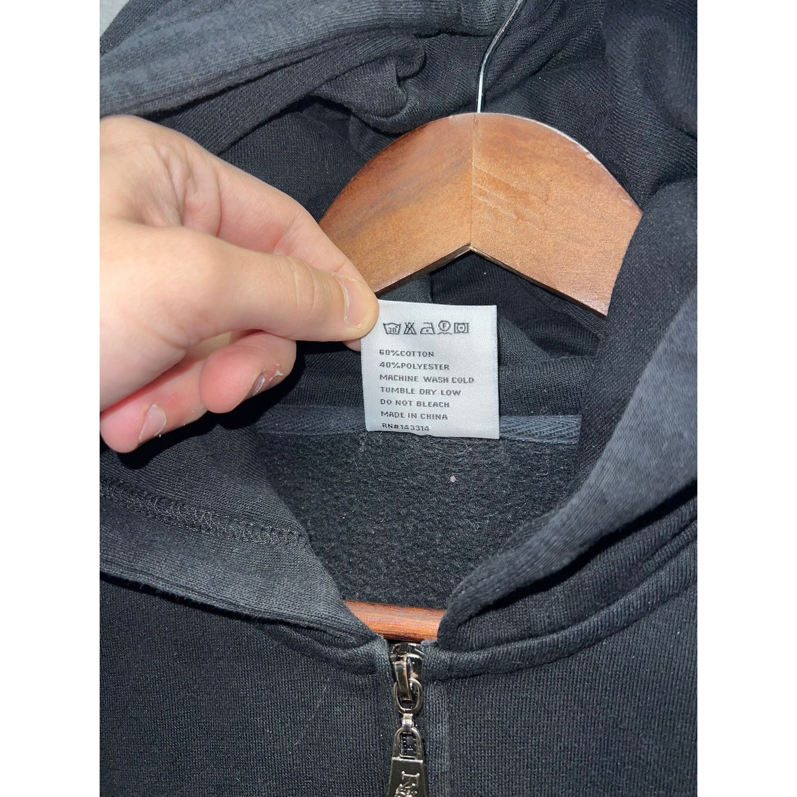 Vintage Y2K Sturgis Black Hoodie Full Zip UP South Dakota 2000s M Size US M / EU 48-50 / 2 - 7 Thumbnail