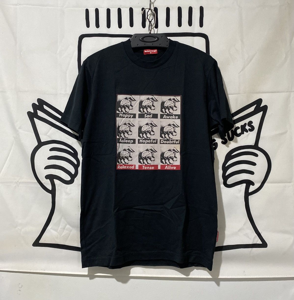 Barbara Kruger Vintage Barbara Kruger Tshirt Size US M / EU 48-50 / 2 - 1 Thumbnail