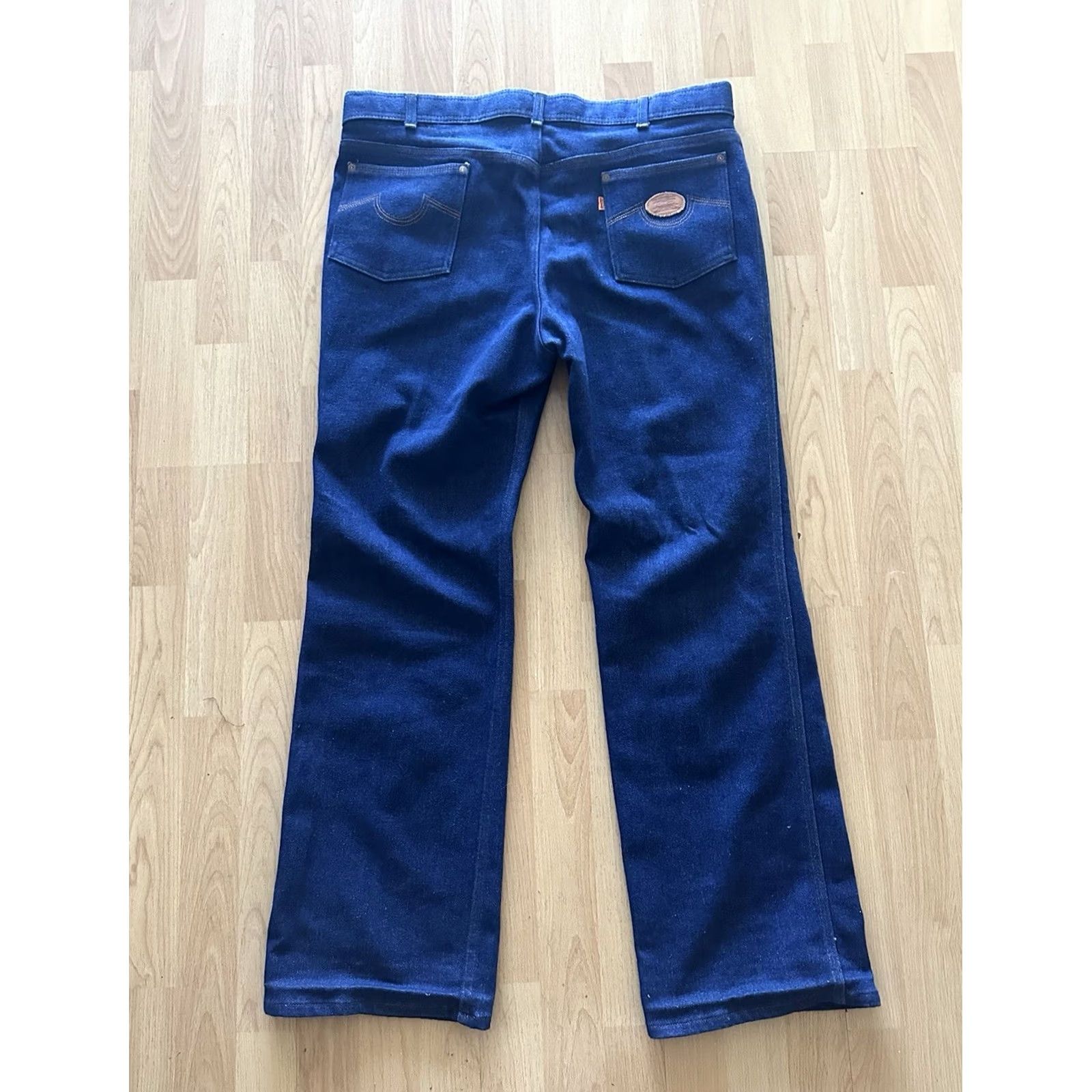 Levi's VINTAGE Levi’s Orange Tab 80's Flare Jeans 40x31 Blue Denim RARE Levi's Jeans Men Regular 5-Pocket Logo Size US 40 / EU 56 - 2 Thumbnail
