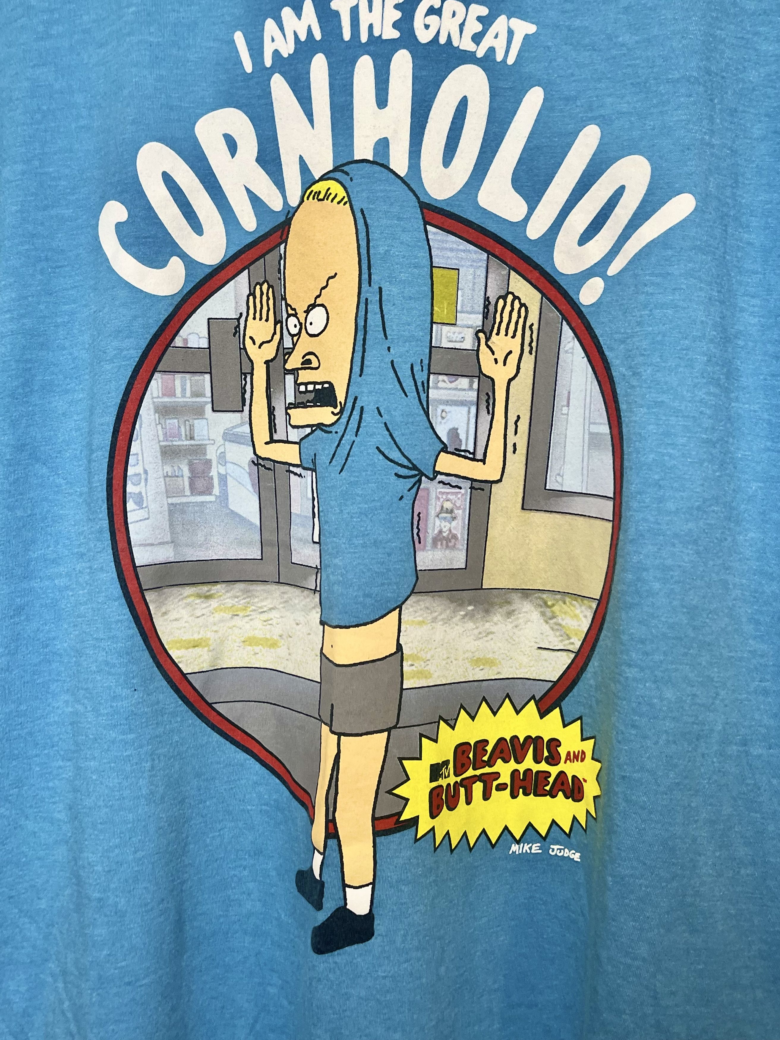 Mtv Beavis And Butthead Cornholio MTV Movie T-Shirt Size US XL / EU 56 / 4 - 5 Thumbnail