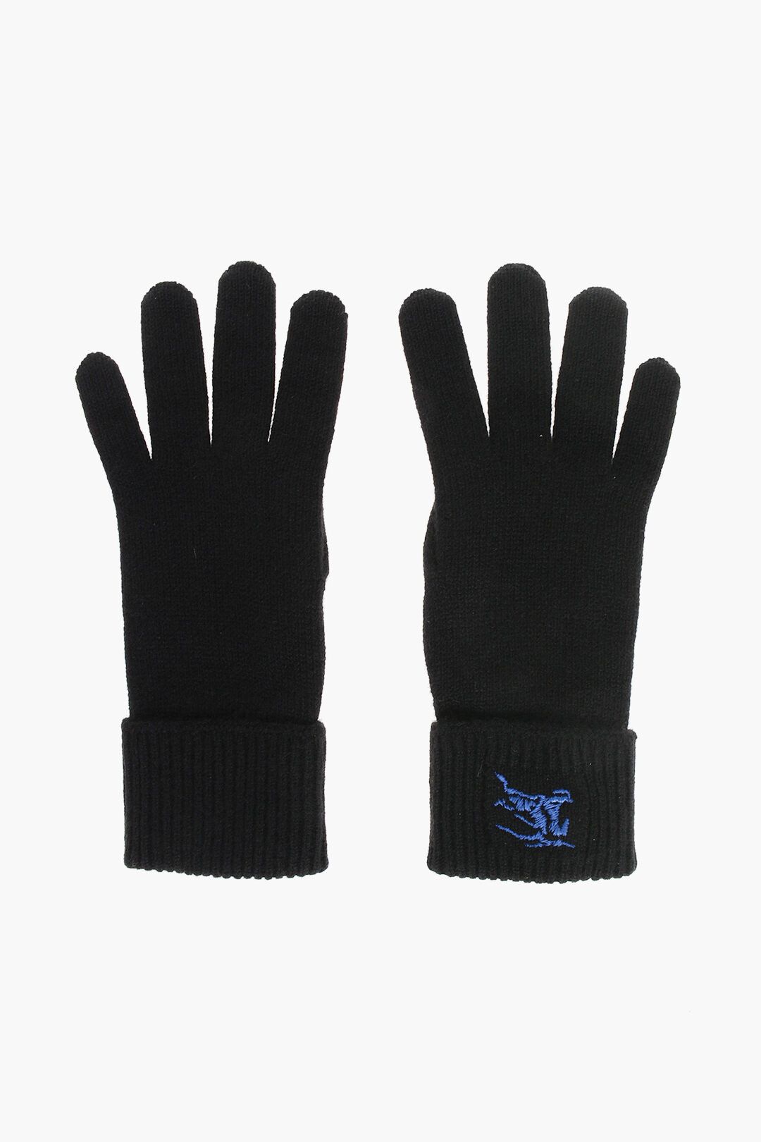 Burberry og1mm1125 Size: S/M / Cashmere Gloves in Black Size ONE SIZE - 1 Thumbnail