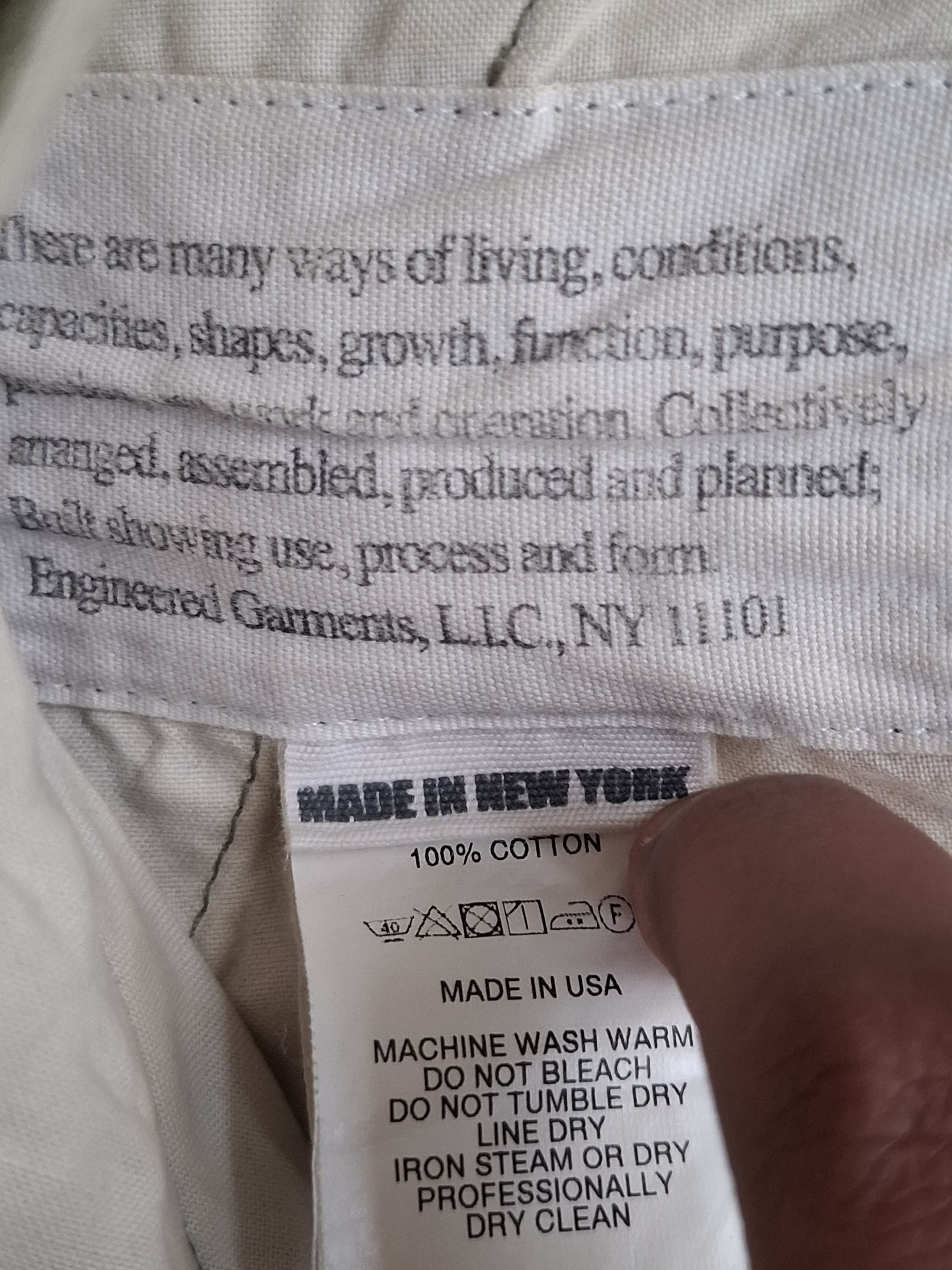 Engineered Garments Ripstop cargo pants Size US 30 / EU 46 - 10 Thumbnail