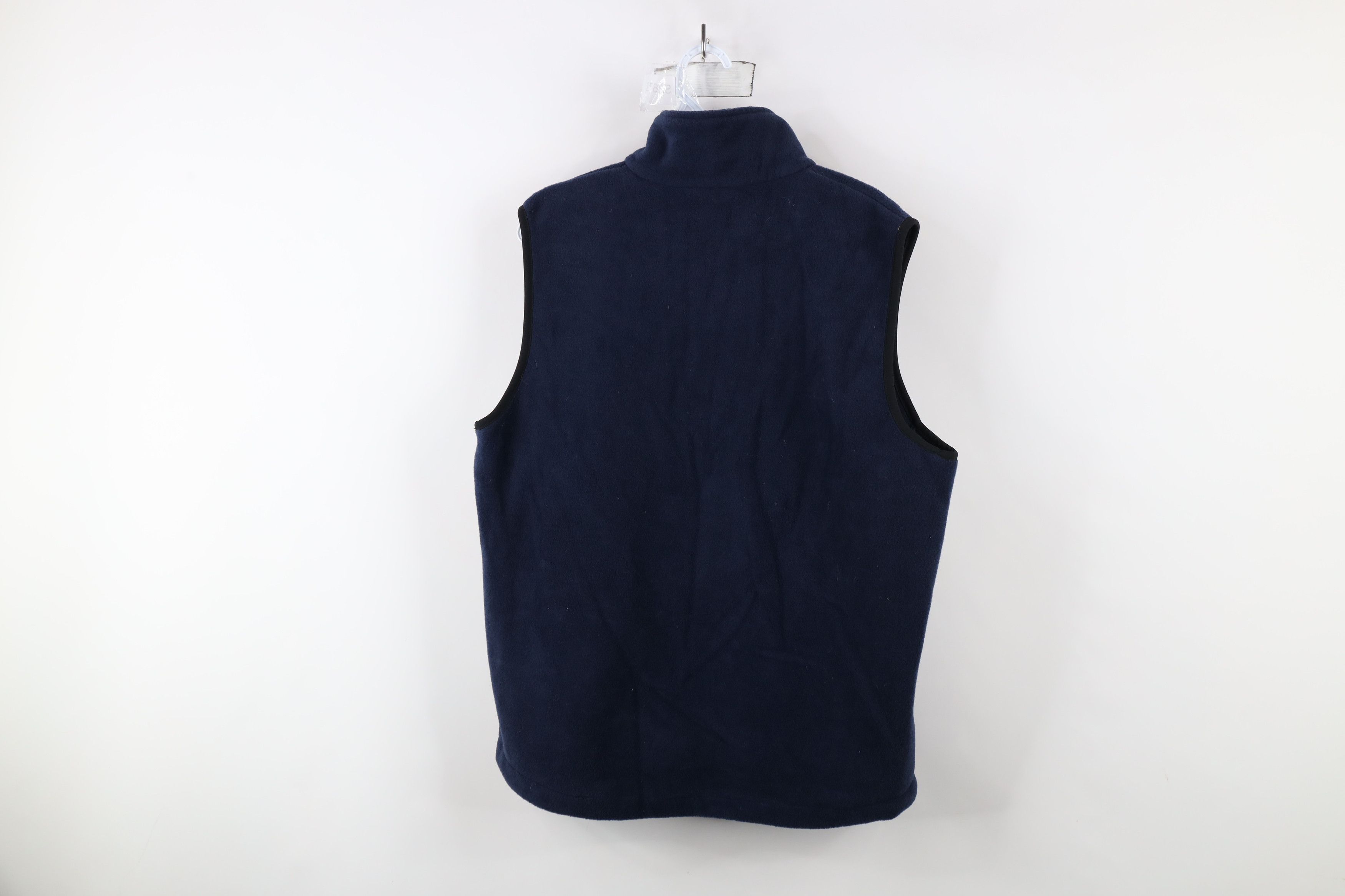 Vintage × Woolrich Woolen Mills Vintage Woolrich Spell Out Full Zip Fleece Vest Jacket Blue Size US M / EU 48-50 / 2 - 10 Thumbnail