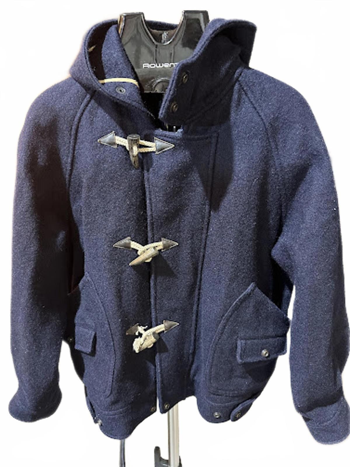 Other Vintage Masthead Wool Toggle Jacket Hooded Navy Large Size US L / EU 52-54 / 3 - 1 Thumbnail