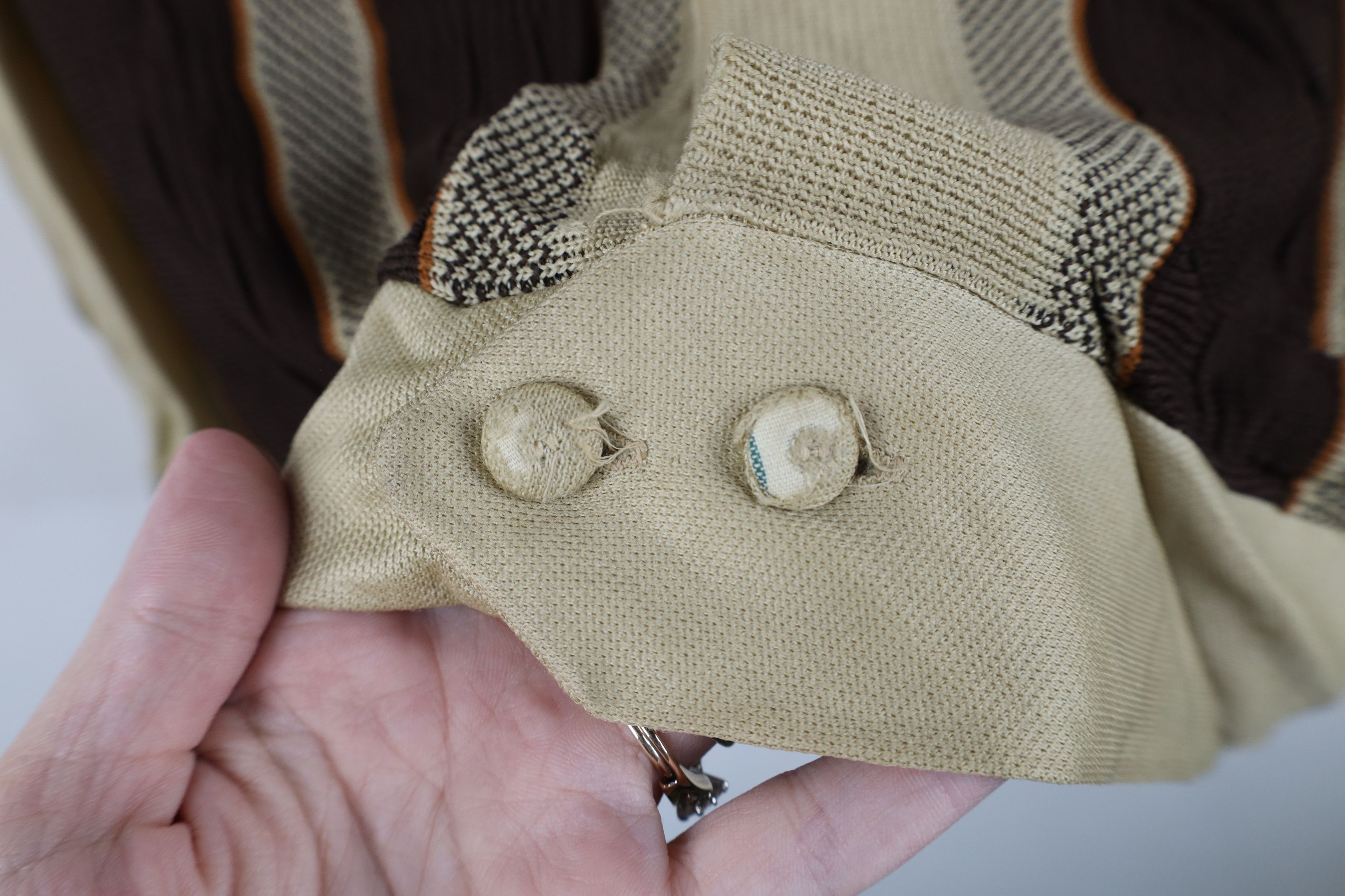 Vintage Vintage 50s 60s Rockabilly Rayon Collared Button Shirt Size US L / EU 52-54 / 3 - 6 Thumbnail