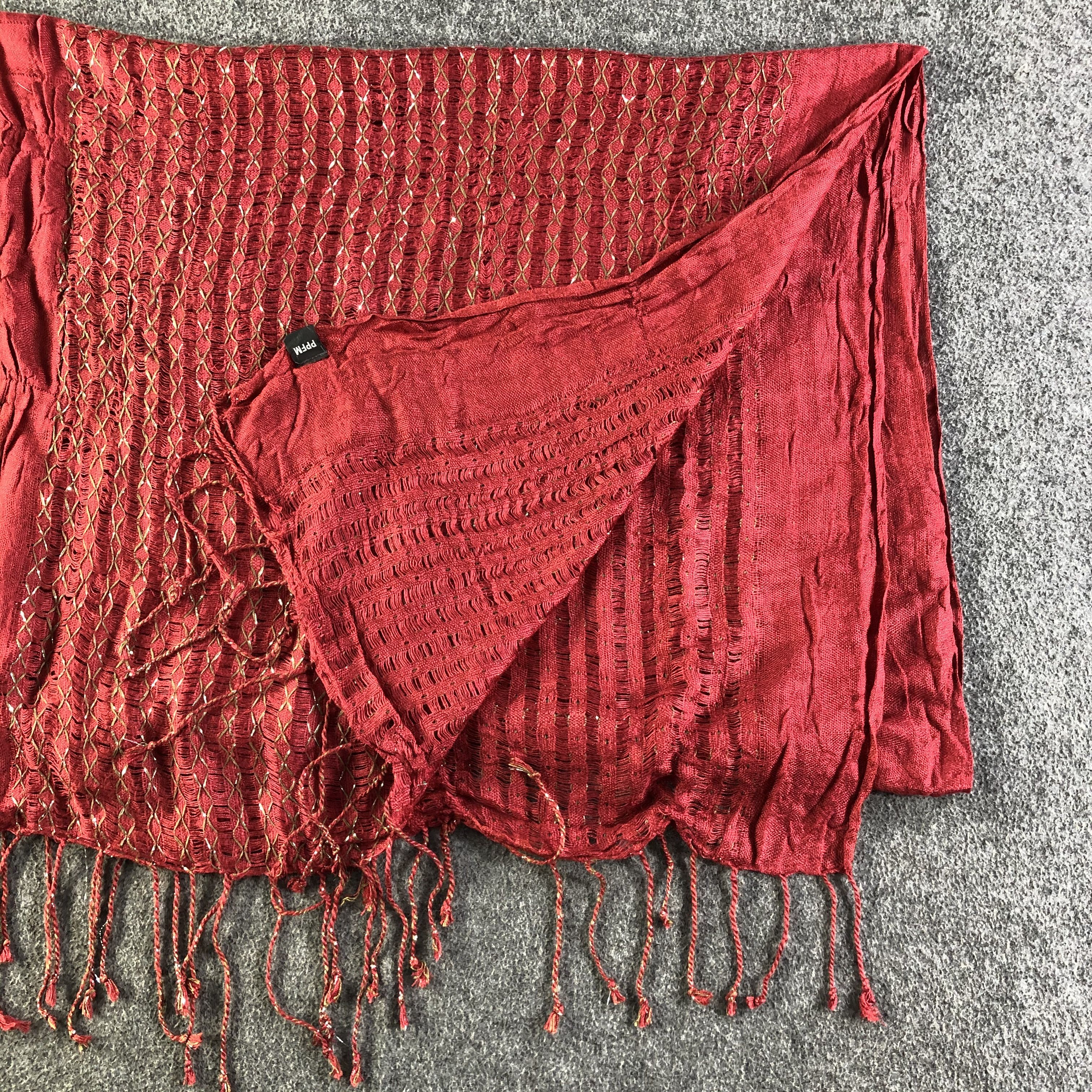 PPFM PPFM Oversize Scarf / Muffler / Neckwear SS1512 Size ONE SIZE - 6 Thumbnail