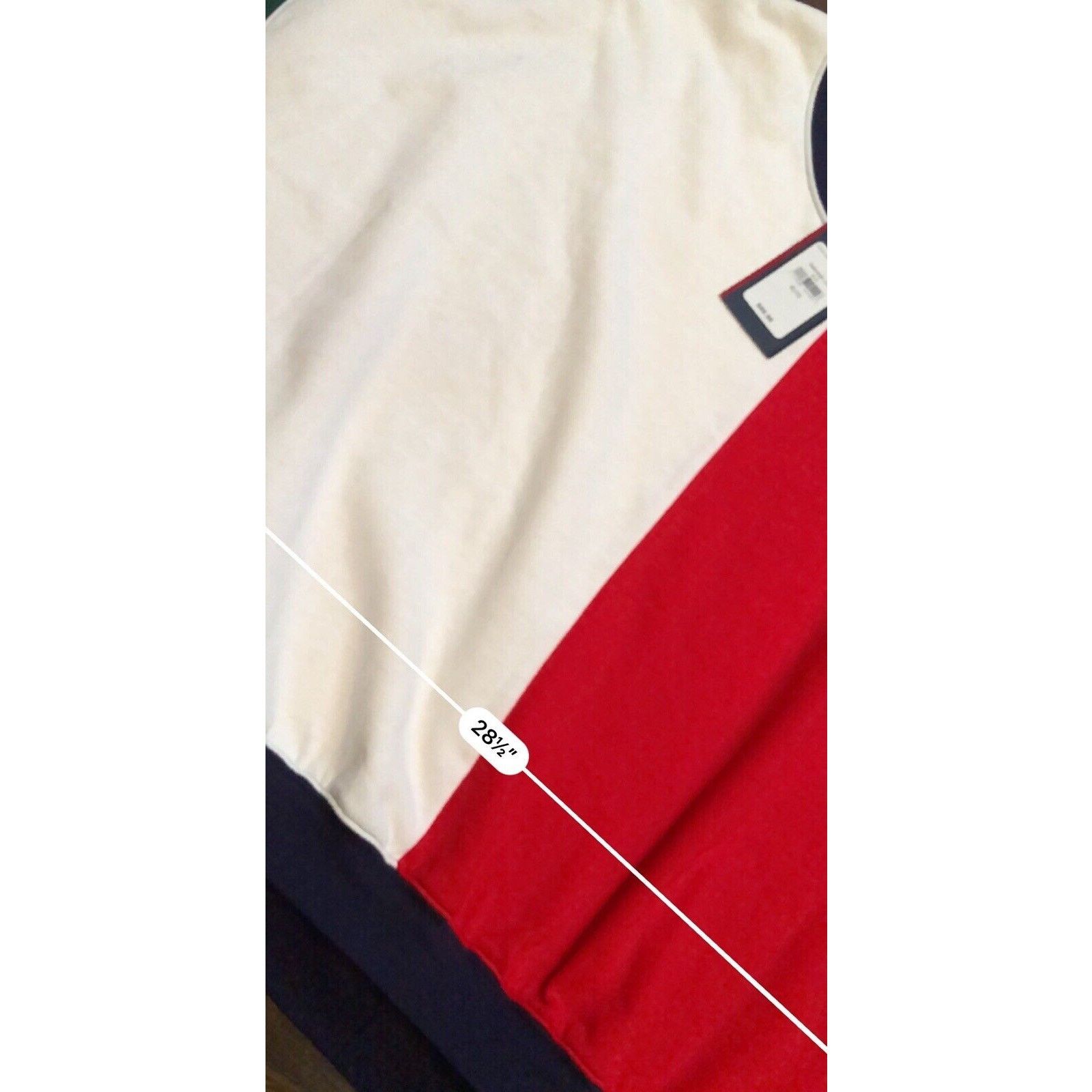 Tommy Hilfiger Tommy Hilfiger Wmns XL Cropped Crew Neck Sweater Oversized Size XL / US 12-14 / IT 48-50 - 12 Thumbnail