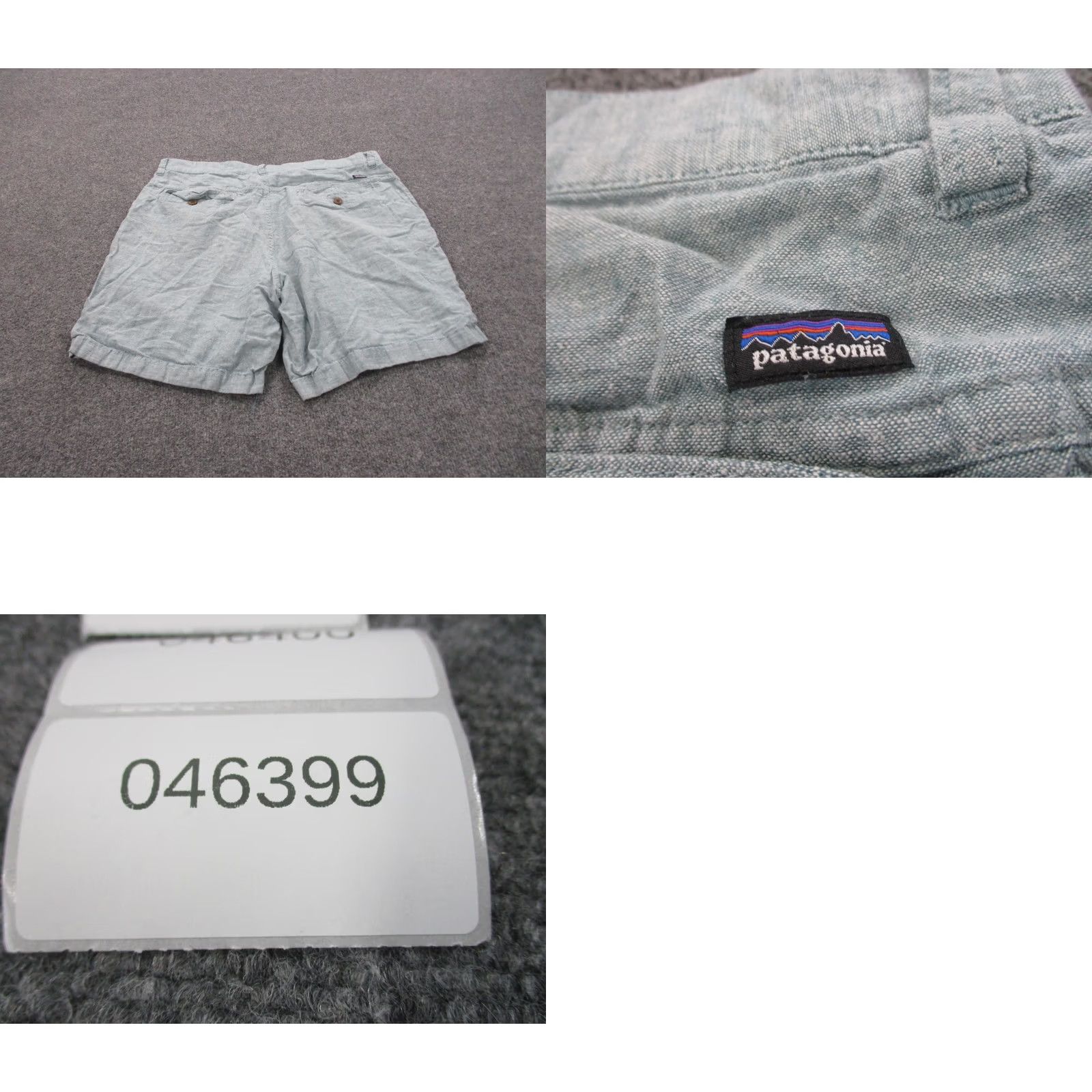 Patagonia Patagonia Shorts Mens 33 Blue Hemp Beach Logo Casual Outdoors Lightweight Preppy Size US 33 - 8 Thumbnail