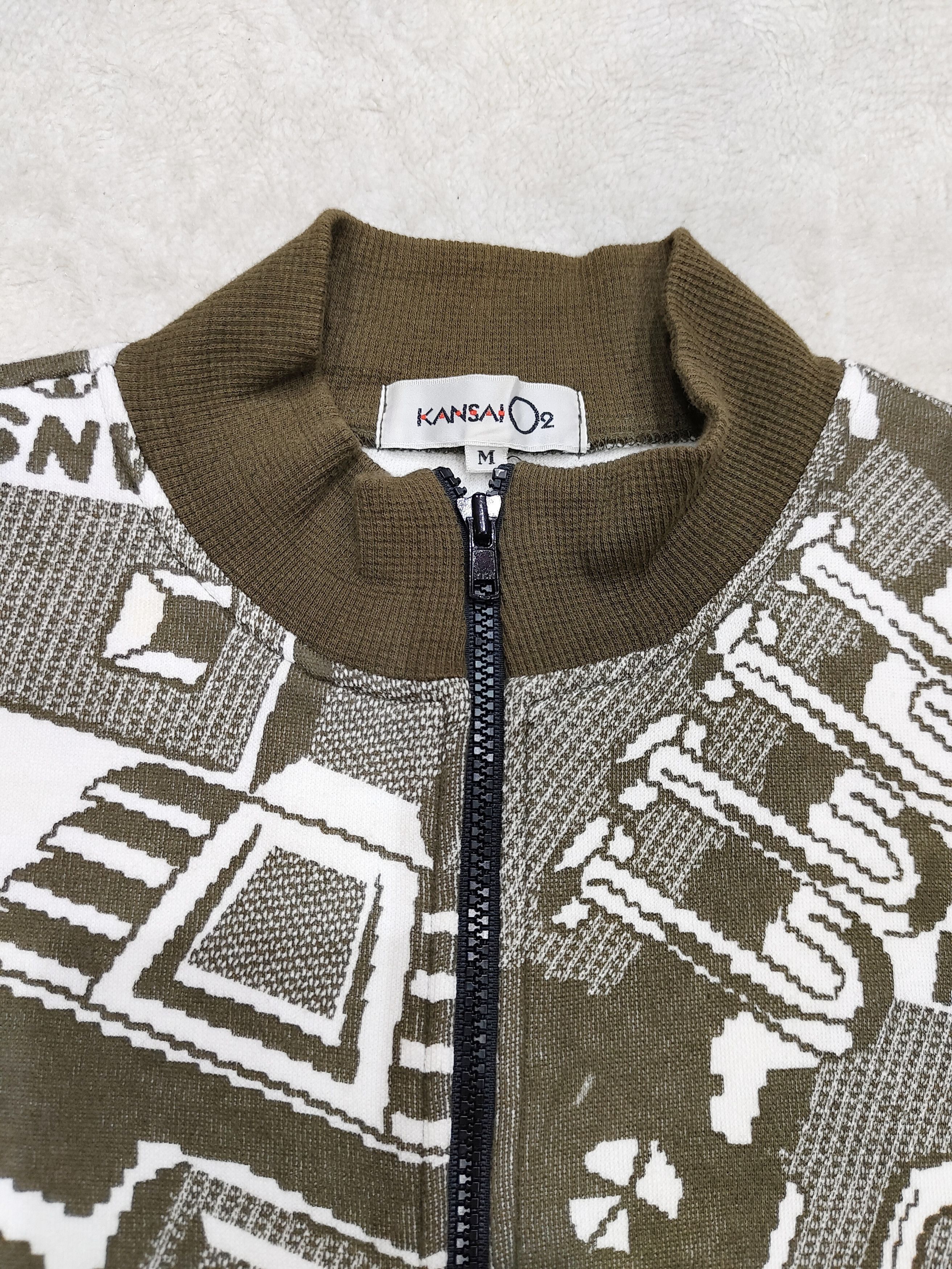 Kansai Yamamoto 80s Kansai O2- Archive Industrial Mecha Graphic Track Jacket Size US M / EU 48-50 / 2 - 6 Thumbnail