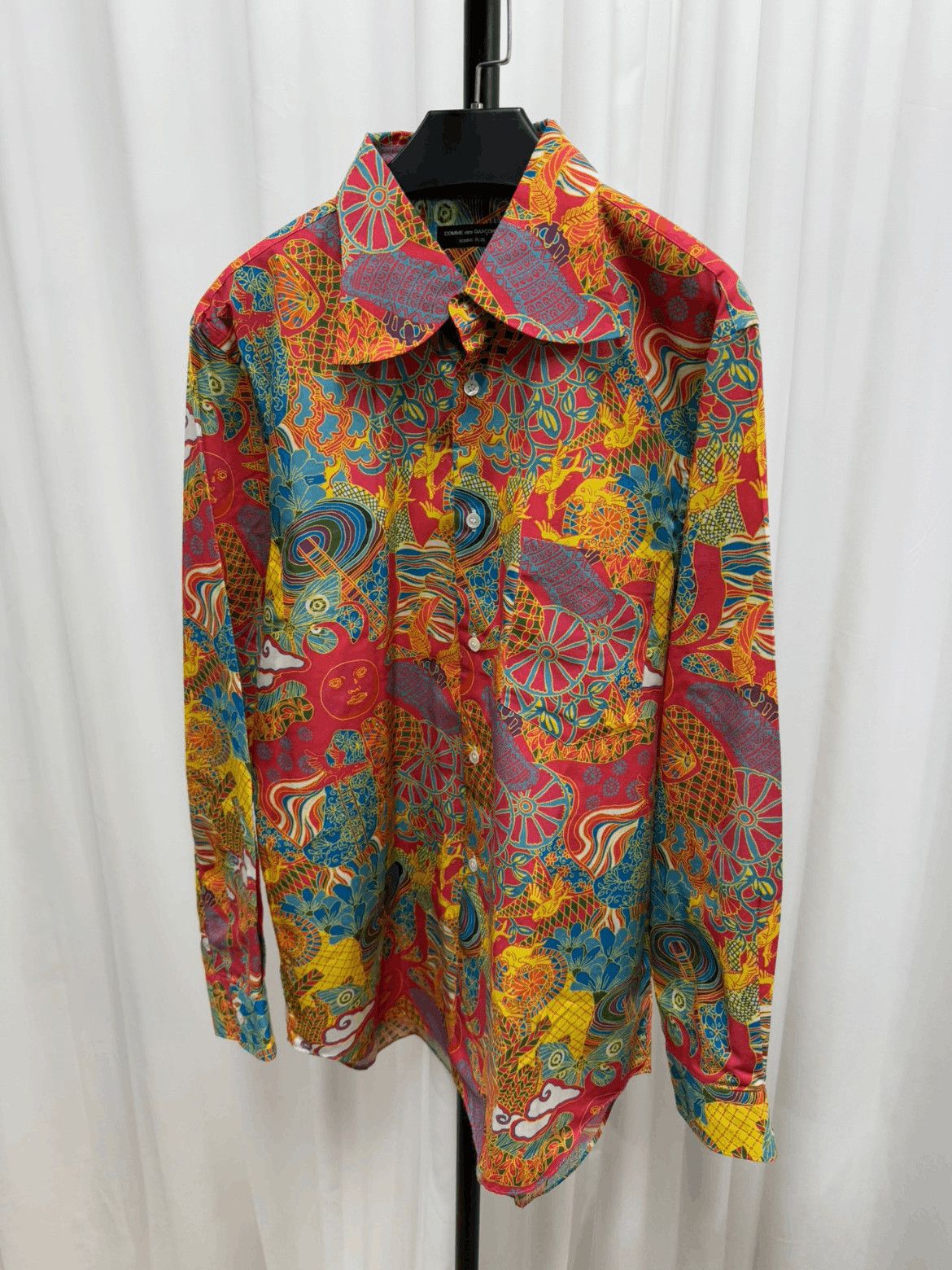 Comme des Garcons Comme Des Garcons Homme Plus 01SS Asian Print Shirt Size US L / EU 52-54 / 3 - 1 Thumbnail