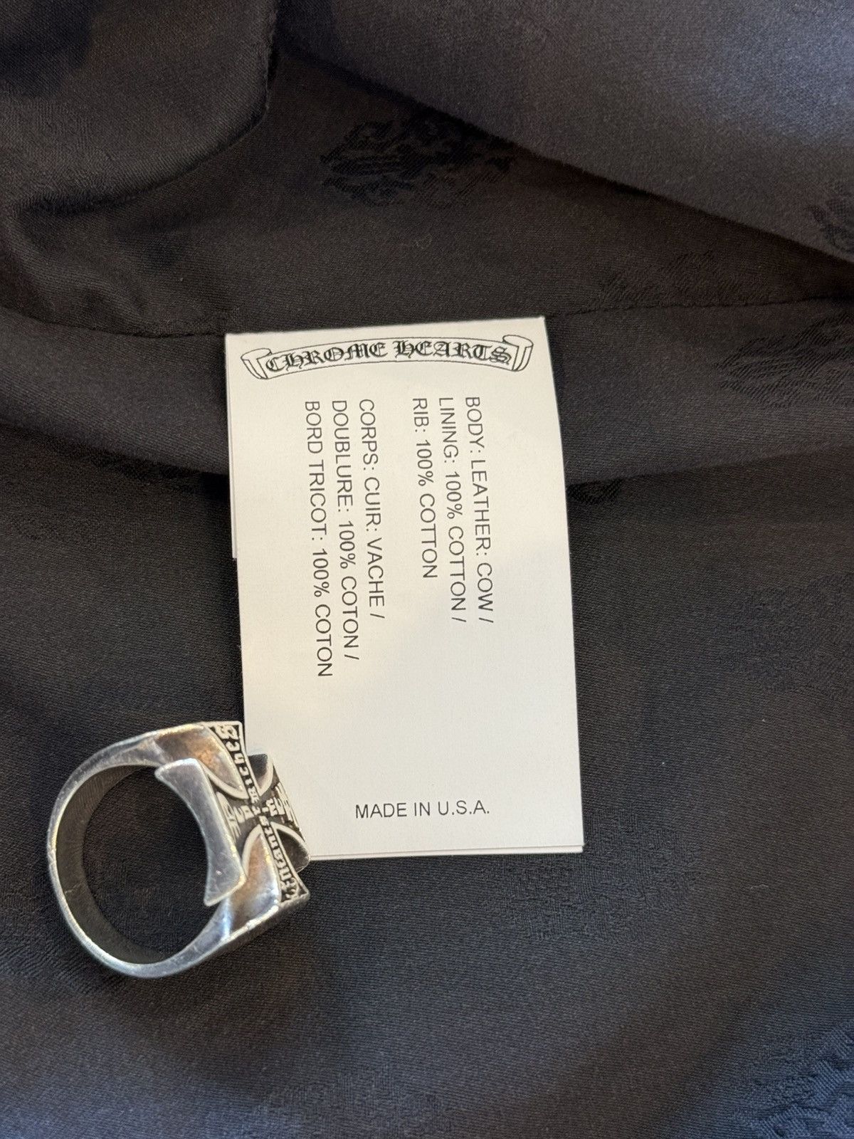 Chrome Hearts Chrome Hearts Leather Hooded Jacket Size US S / EU 44-46 / 1 - 8 Thumbnail