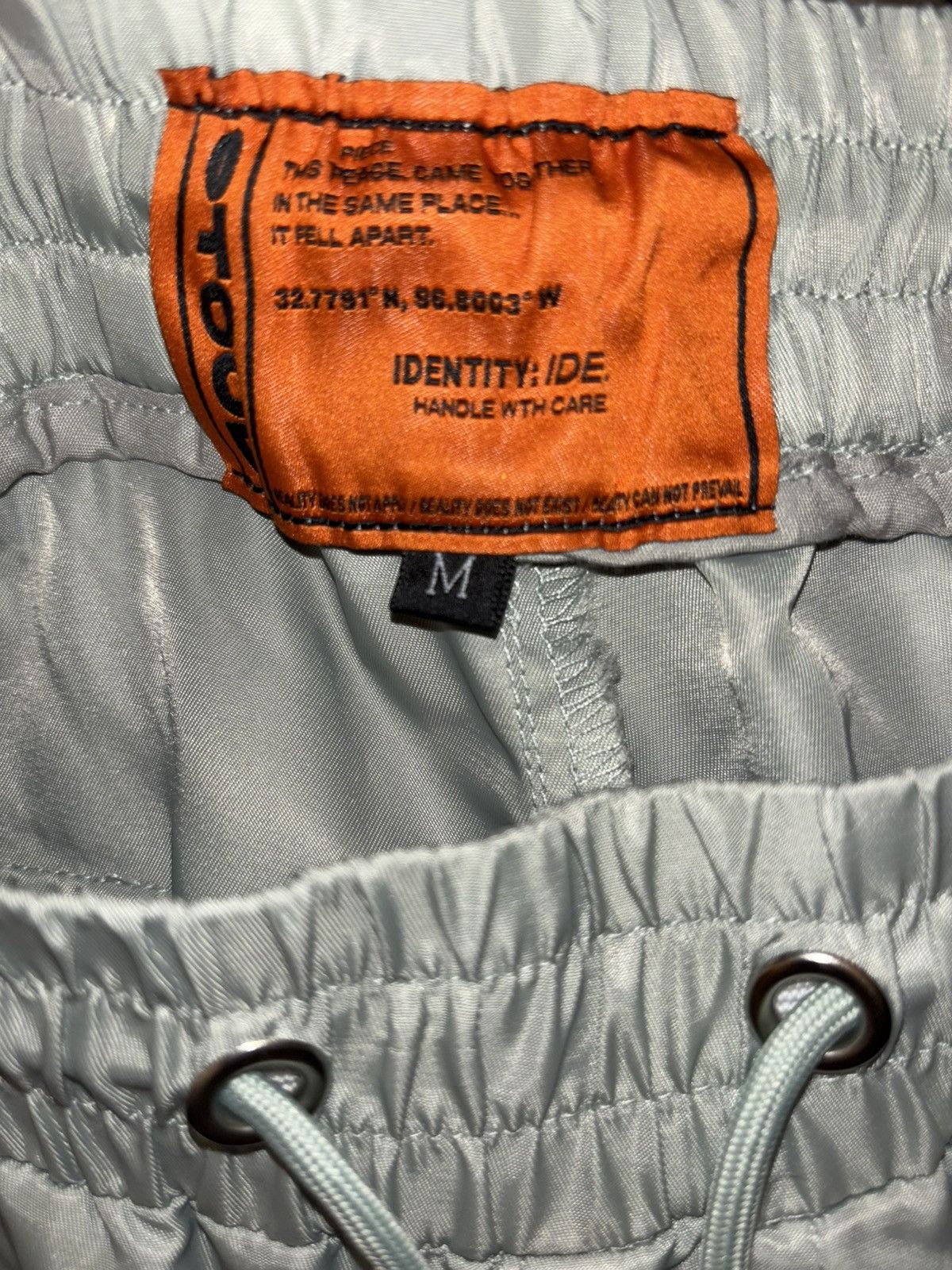 Misunderstood Mxstood Grey Nylon Utility Convertible Cargos Size US 32 / EU 48 - 8 Thumbnail