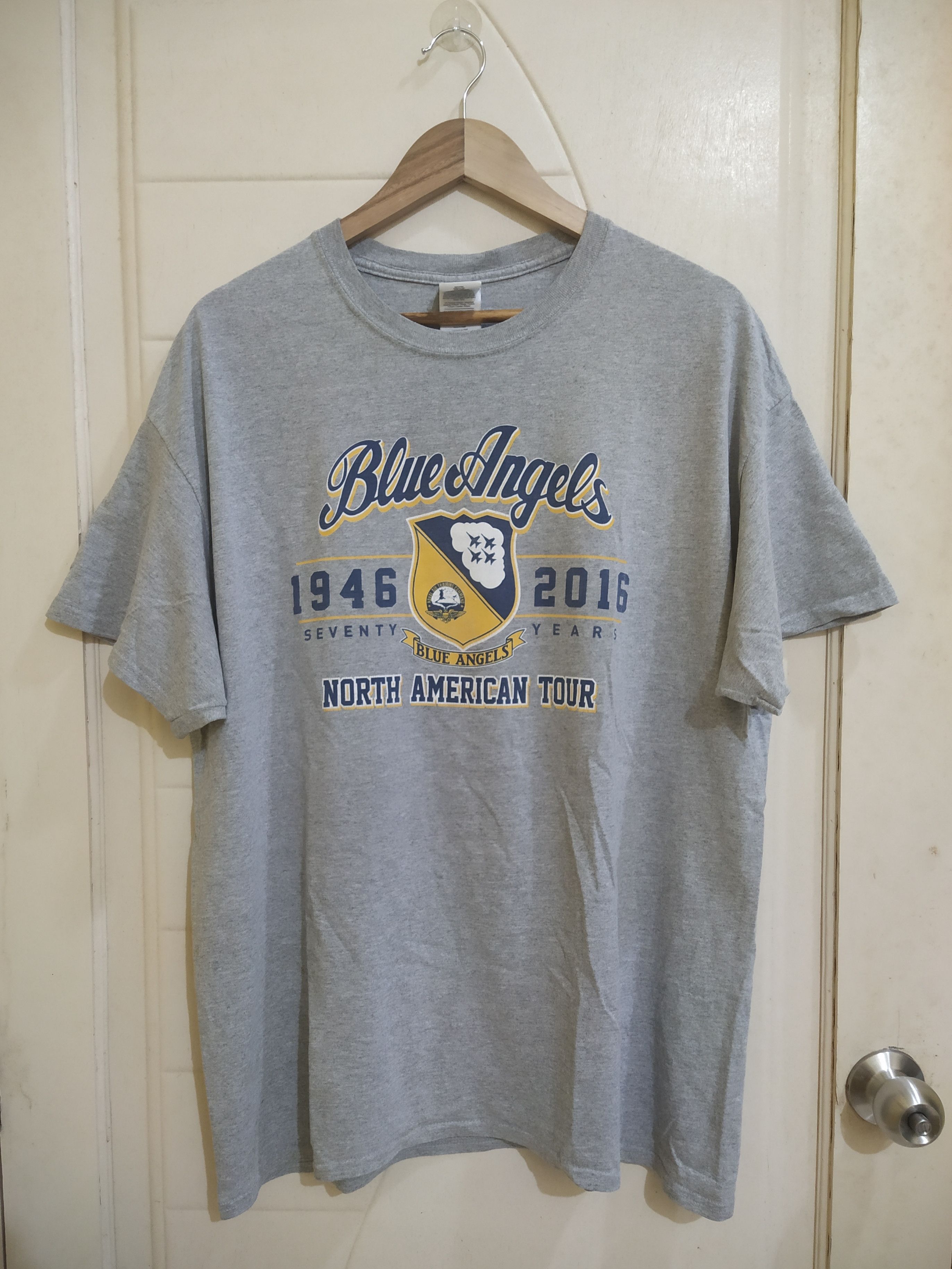 Vintage Blue Angels North American Tour 2016 70th Anniversary Size US XL / EU 56 / 4 - 2 Thumbnail