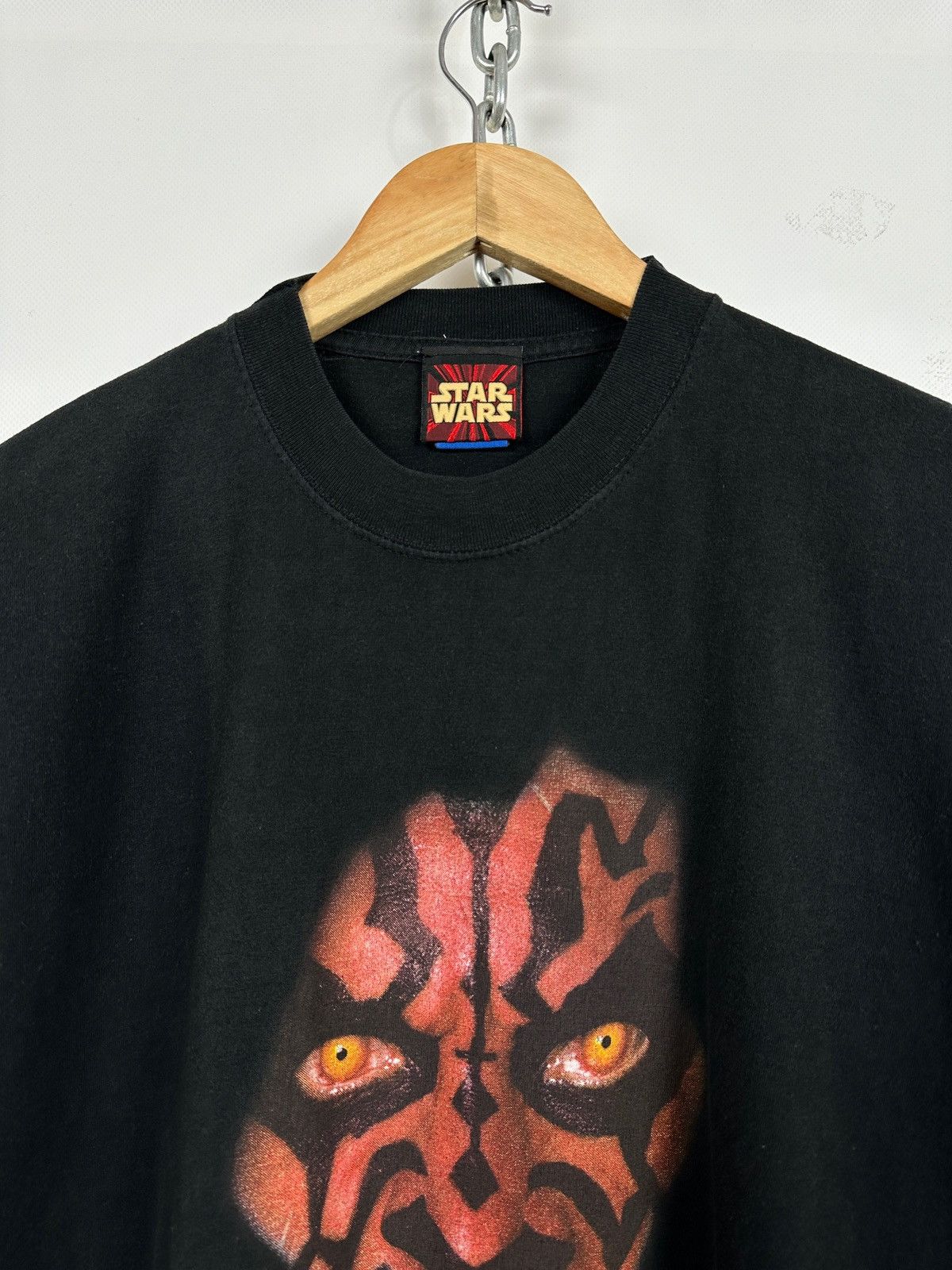 Star Wars 90s Vintage Star Wars Darth Maul The Dark Side T-Shirt Size US S / EU 44-46 / 1 - 7 Thumbnail