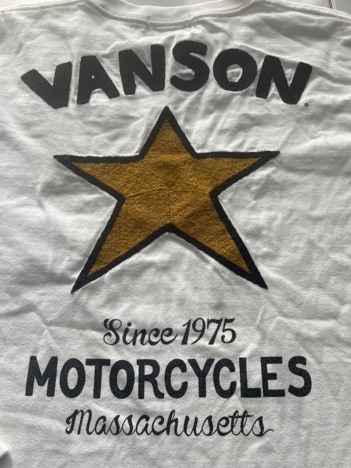 Vanson Leathers × Vintage VINTAGE EMBROIDERY VANSON BACK HIT VERY RARE Size US XXL / EU 58 / 5 - 9 Thumbnail