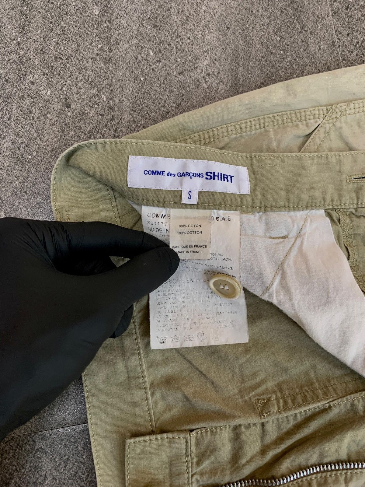 Comme des Garcons SHIRT Light Cotton Trousers - 31” Size US 31 - 5 Thumbnail