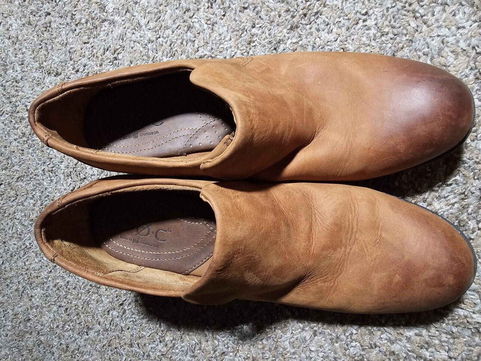 Designer B.O.C. Born Concept Clog Brown Mules Shoes Heel US9.5/EUR41 Size US 9.5 / IT 39.5 - 3 Thumbnail