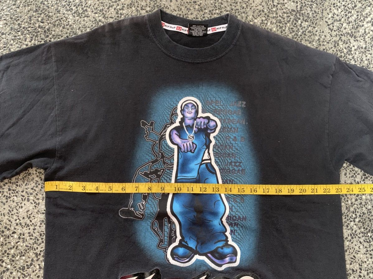 Rap Tees × Vintage Vintage Hip Hop Y2k Style / Streetwear / Baggy Style T shirt Size US XL / EU 56 / 4 - 8 Thumbnail