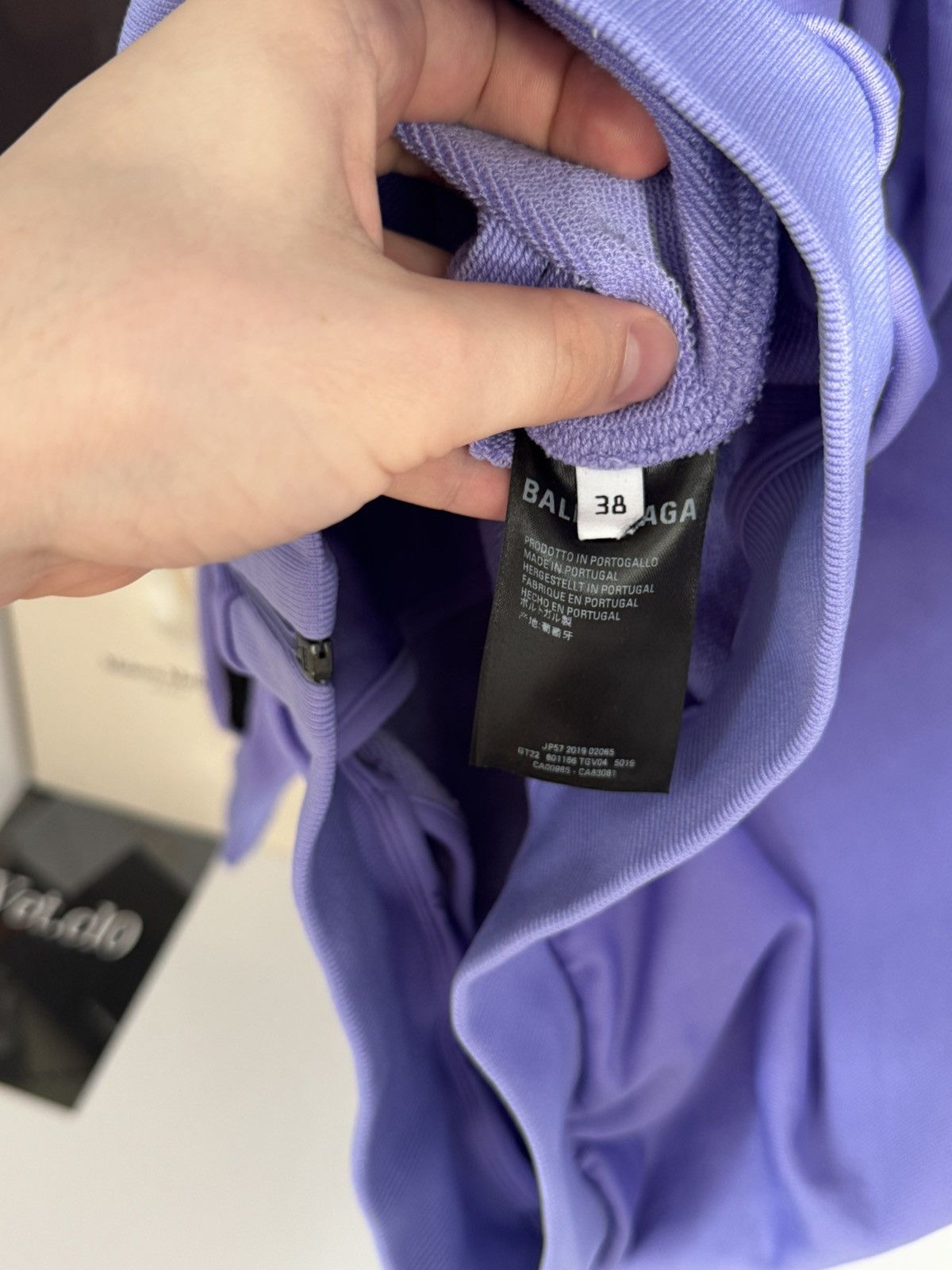Balenciaga ⛔️Balenciaga purple track zip hoodie 38 Size S / US 4 / IT 40 - 4 Thumbnail