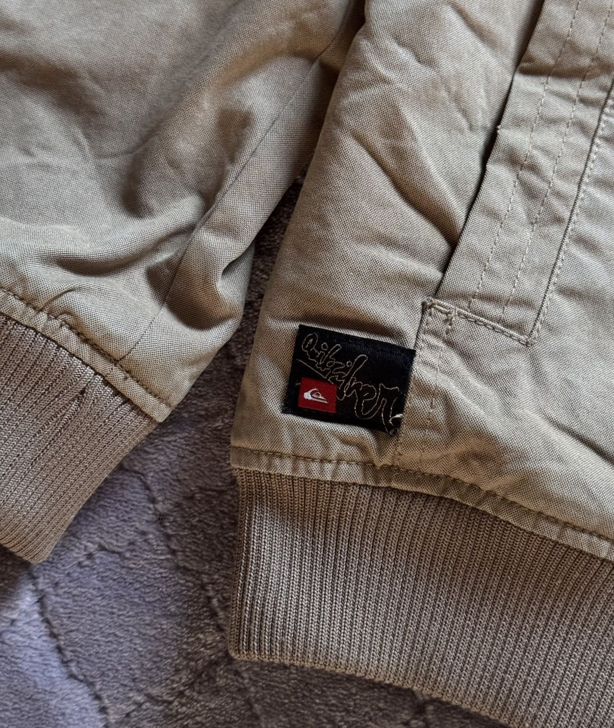 Quiksilver × Vintage Vintage y2k Quiksilver Bomber Jacket Size US XXL / EU 58 / 5 - 7 Thumbnail