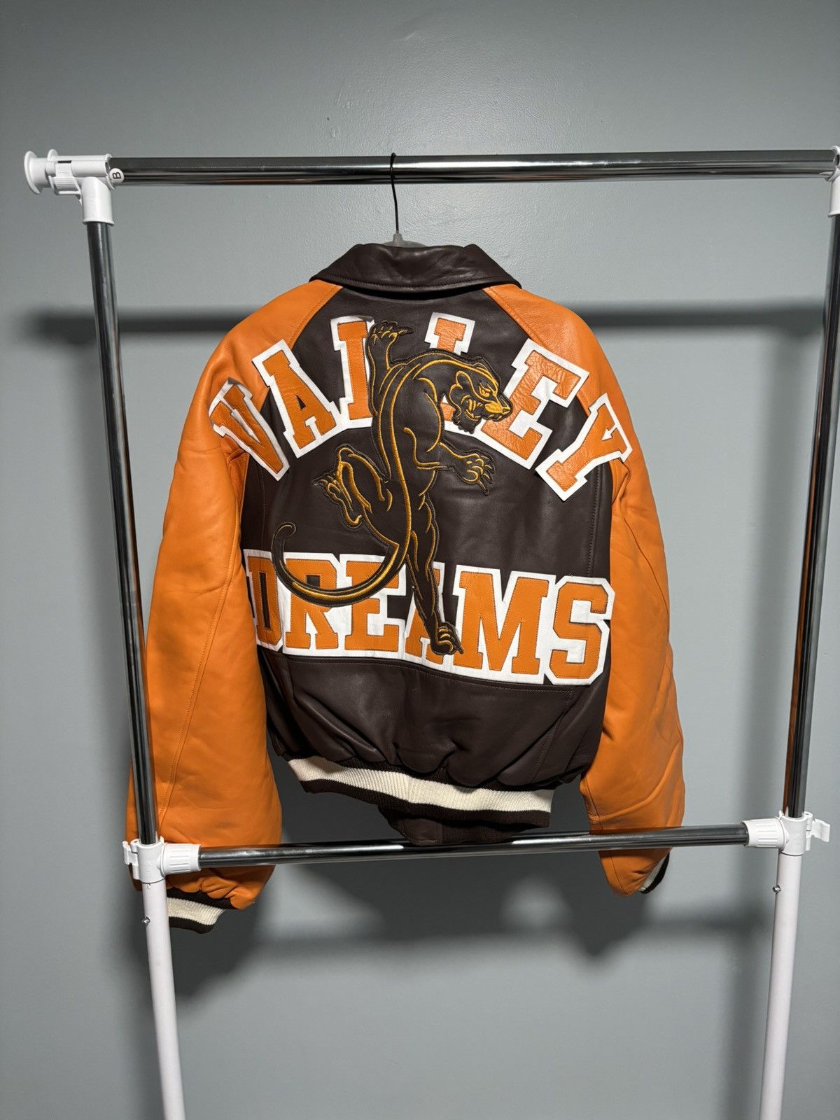 Vale Vale Forever Aubrey Bomber ‘Brown/Orange’ Size US M / EU 48-50 / 2 - 2 Thumbnail
