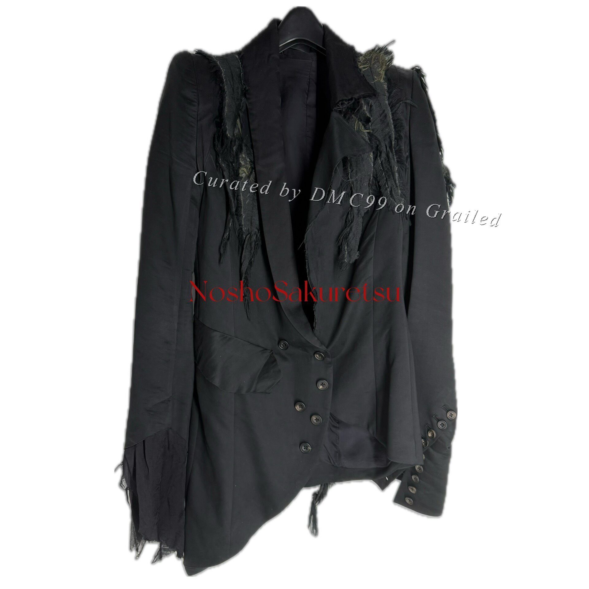 If Six Was Nine If Six Was Nine JK- Crow Asymmetric Blazer | Grailed