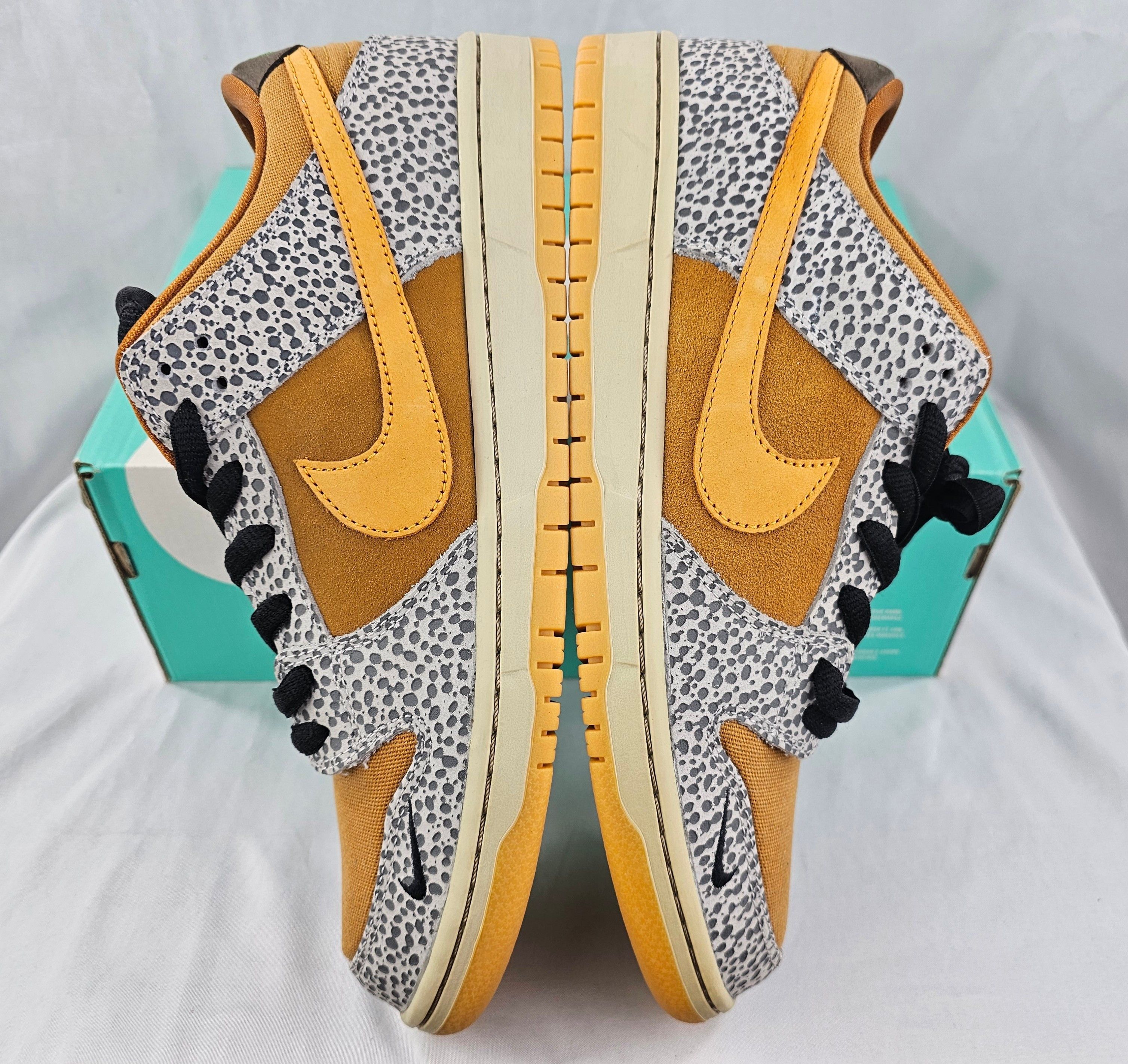 Nike Nike SB Dunk Low Safari Orange Cement Men's Size BRAND NEW Size US 11.5 / EU 44-45 - 5 Thumbnail