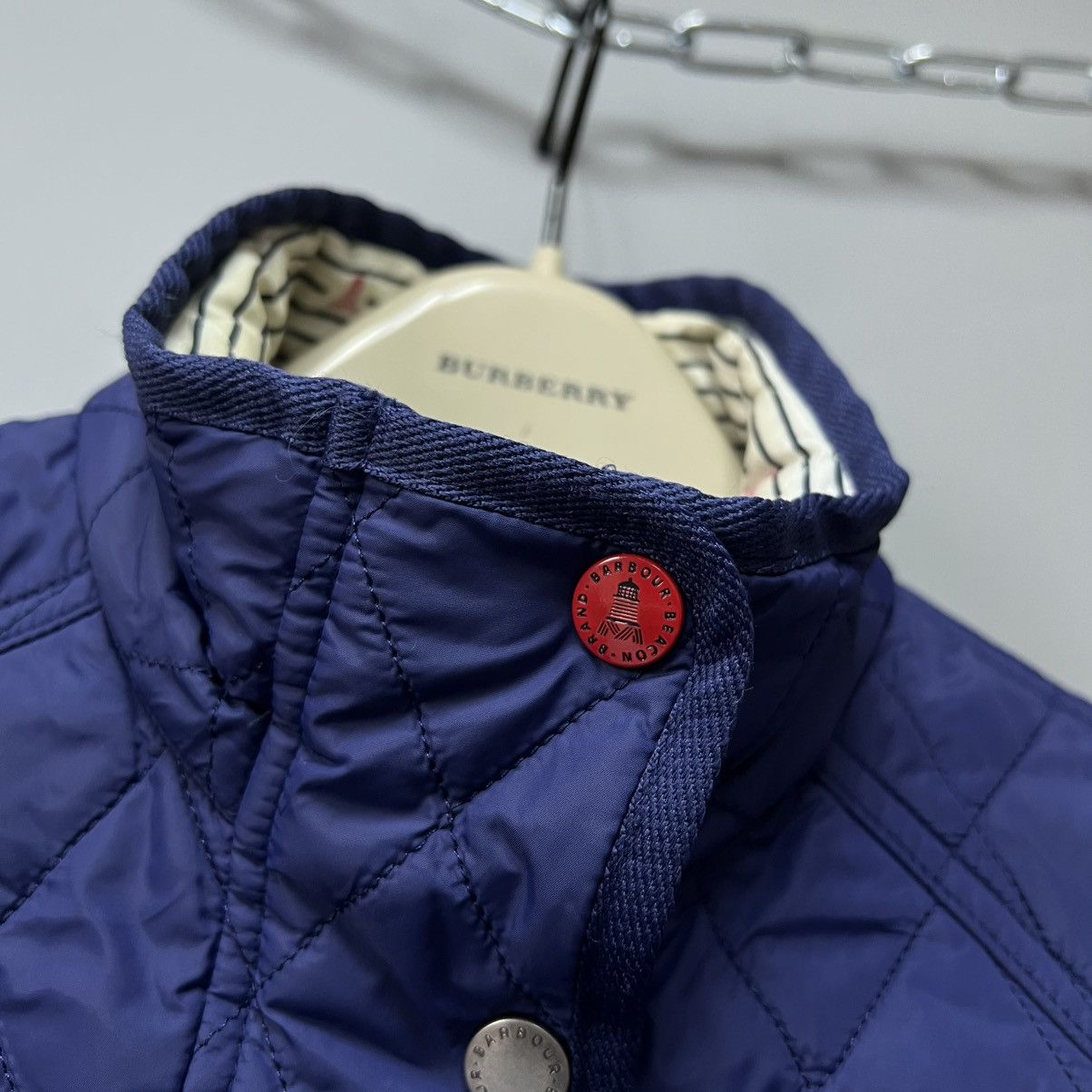 Barbour Barbour Buryhead Utility Diamond Padded Short Jacket Size M / US 6-8 / IT 42-44 - 12 Thumbnail