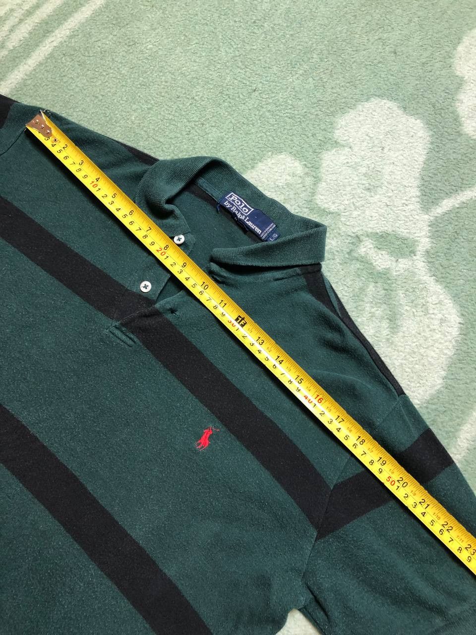 Polo Ralph Lauren Polo Ralph Lauren Casual Green striped Polo Size L Size US L / EU 52-54 / 3 - 8 Thumbnail