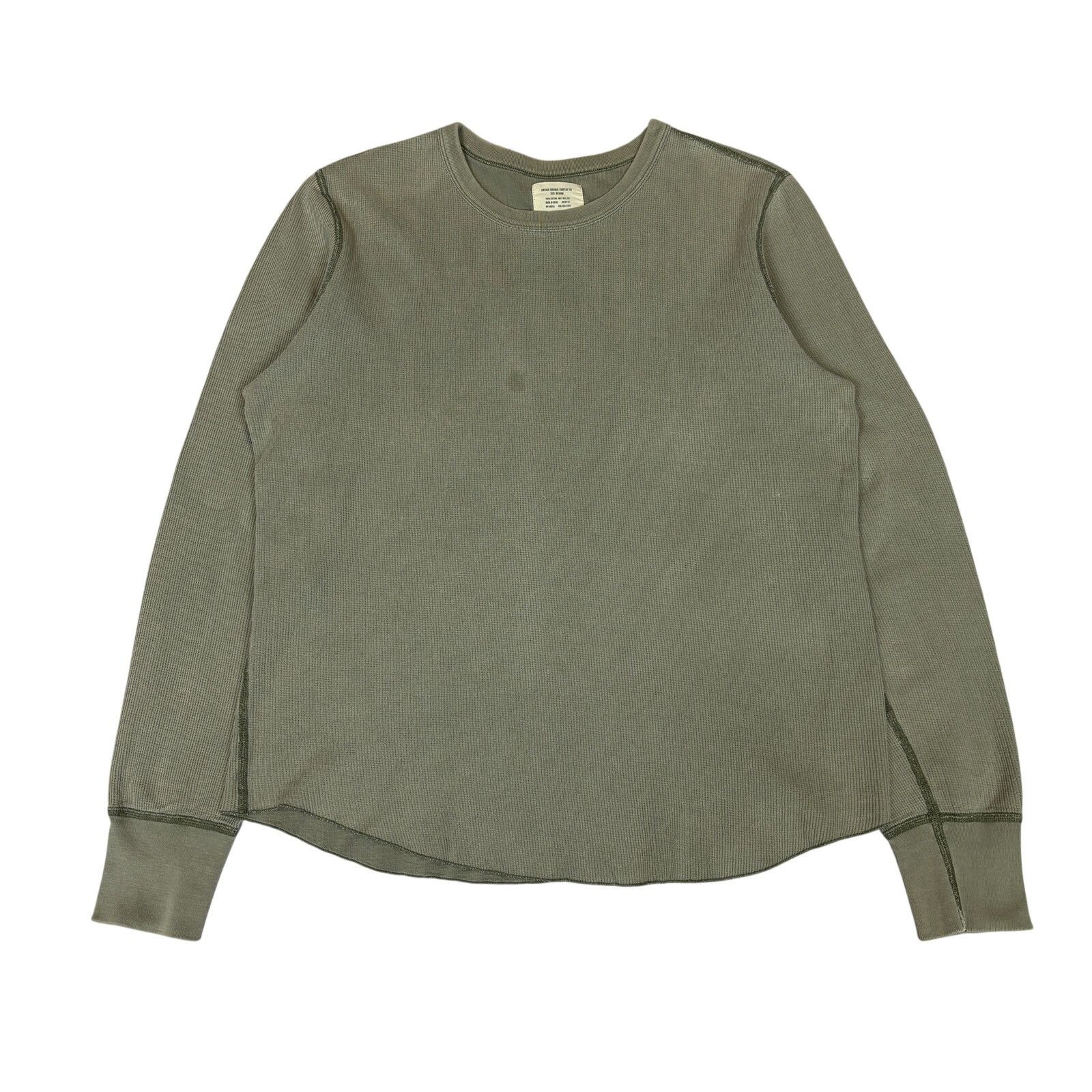 Buck Mason Buck Mason Vintage Thermal Surplus Tee Medium Army Retro Size US M / EU 48-50 / 2 - 1 Thumbnail