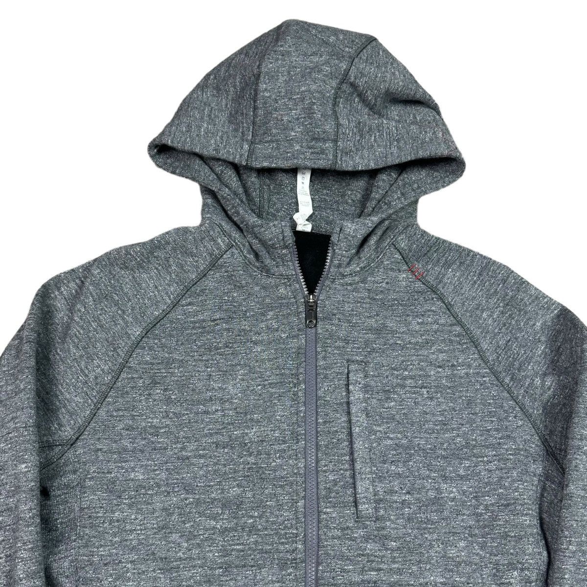 Lululemon Mens Gray & buy Charcoal Full Zip Hooded Sweater Size Large