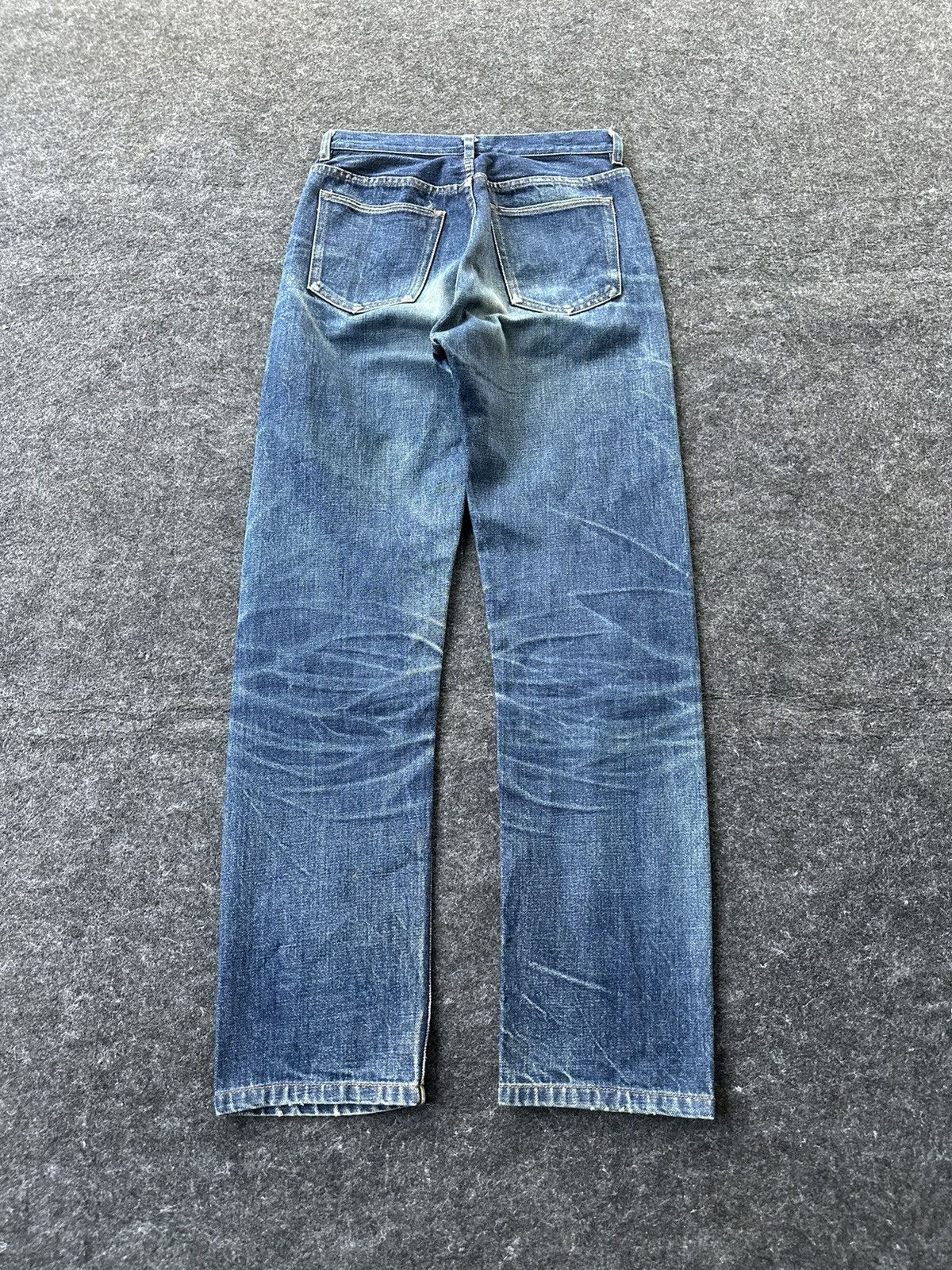 A.P.C. Vintage APC Selvedge Distressed Denim Waist 26 D379 Size US 26 / EU 42 - 4 Thumbnail