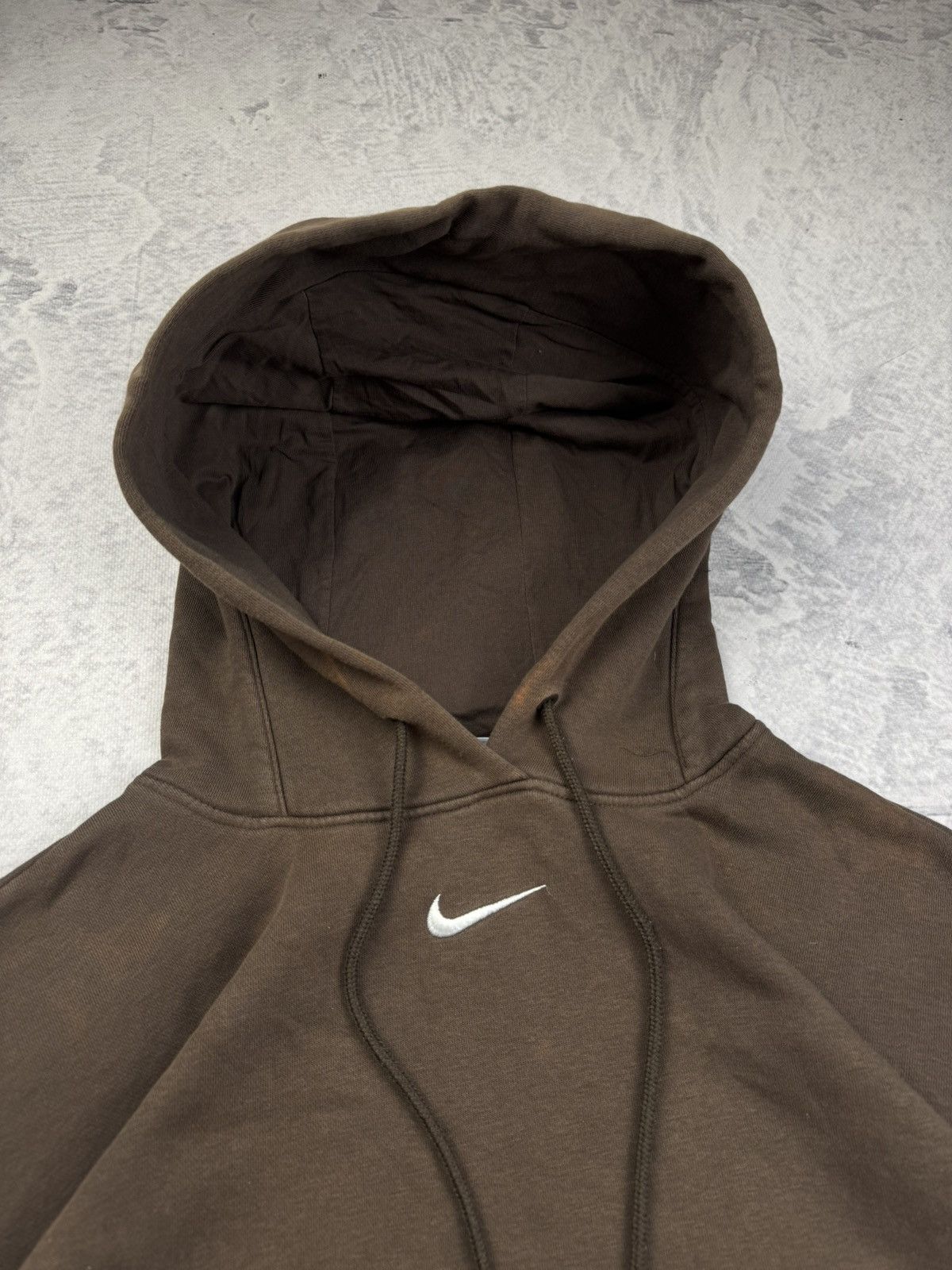 Nike × Vintage NIKE VINTAGE CENTER LOGO OVERSIZE BOXY HOODIE Size US S / EU 44-46 / 1 - 4 Thumbnail