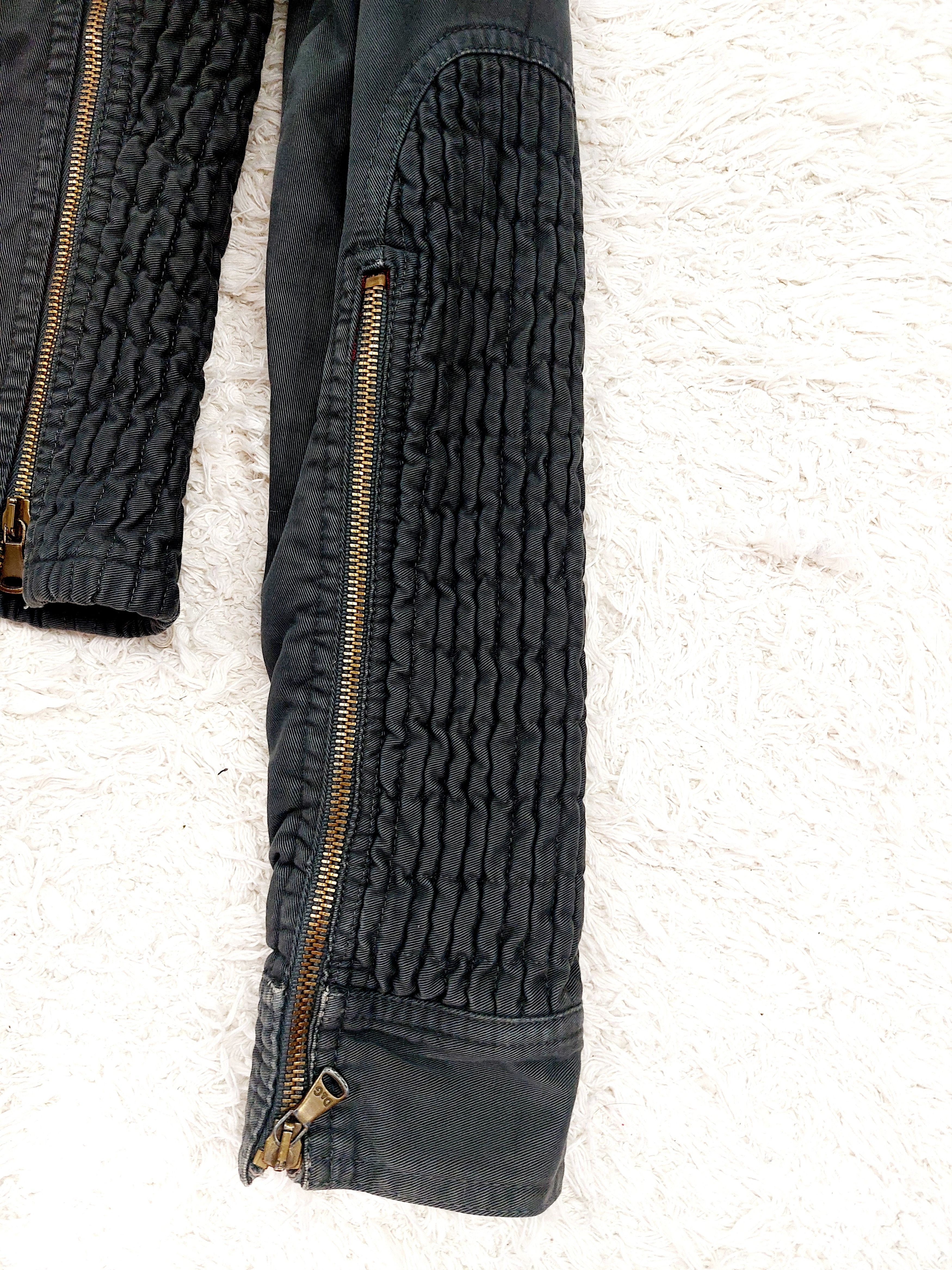 Dolce & Gabbana D&G Dolce and Gabbana Zip Zipper Panel Cargo Jacket Size M / US 6-8 / IT 42-44 - 7 Thumbnail