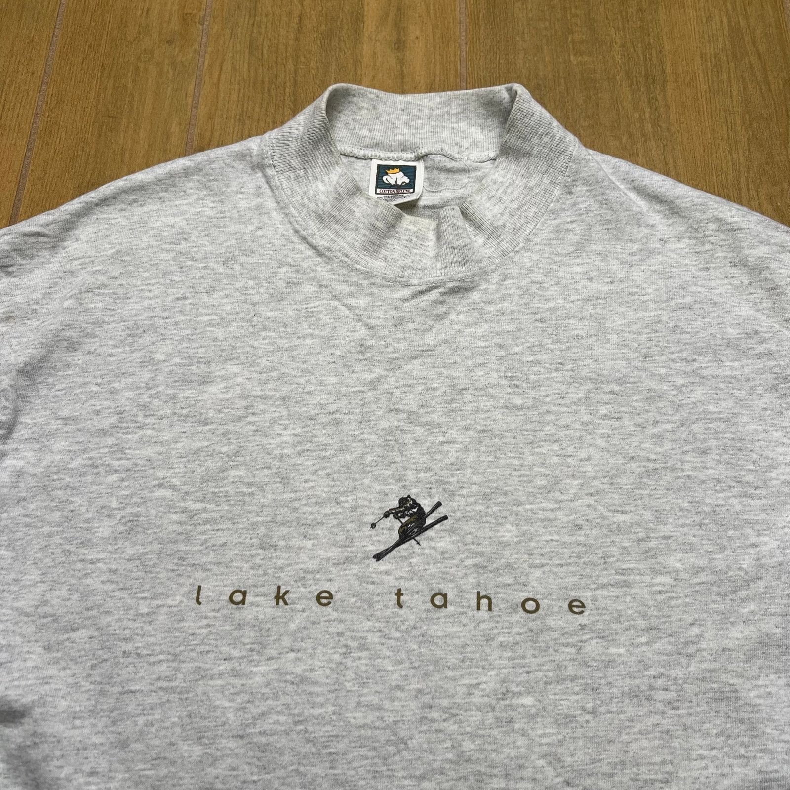 Vintage Vintage Real Skiers Dont have Real Jobs LongSleeve T Shirt L Size US L / EU 52-54 / 3 - 2 Thumbnail