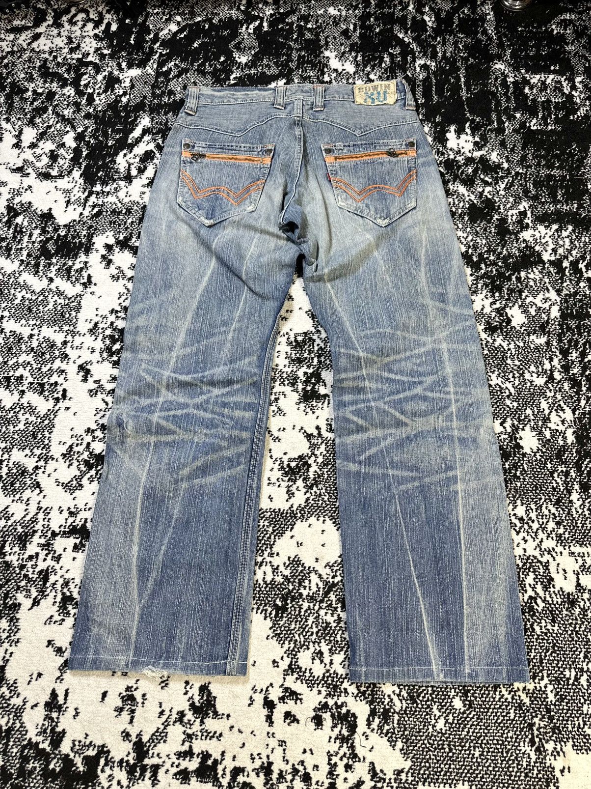 Kapital 2000s Edwin XV Ocean Wash Denim Size US 32 / EU 48 - 9 Thumbnail