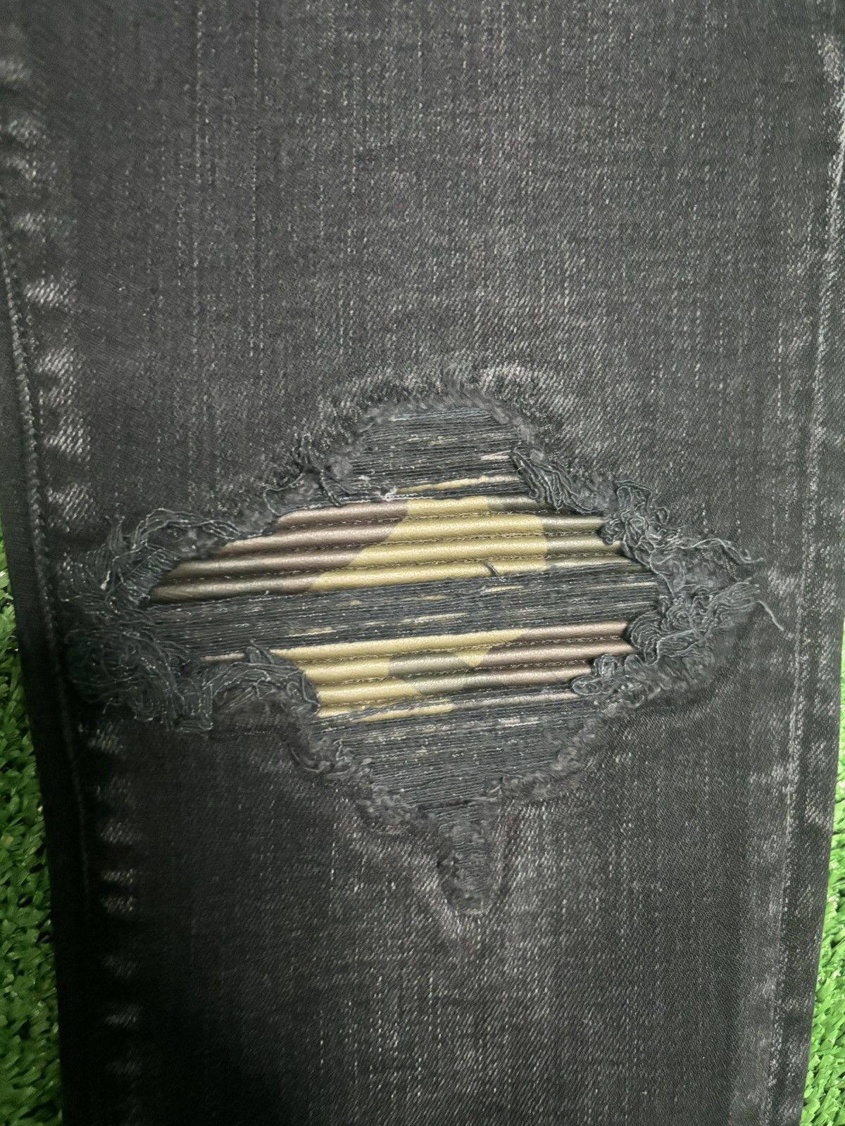 Amiri Amiri Core Applique Jean Size US 31 - 3 Thumbnail