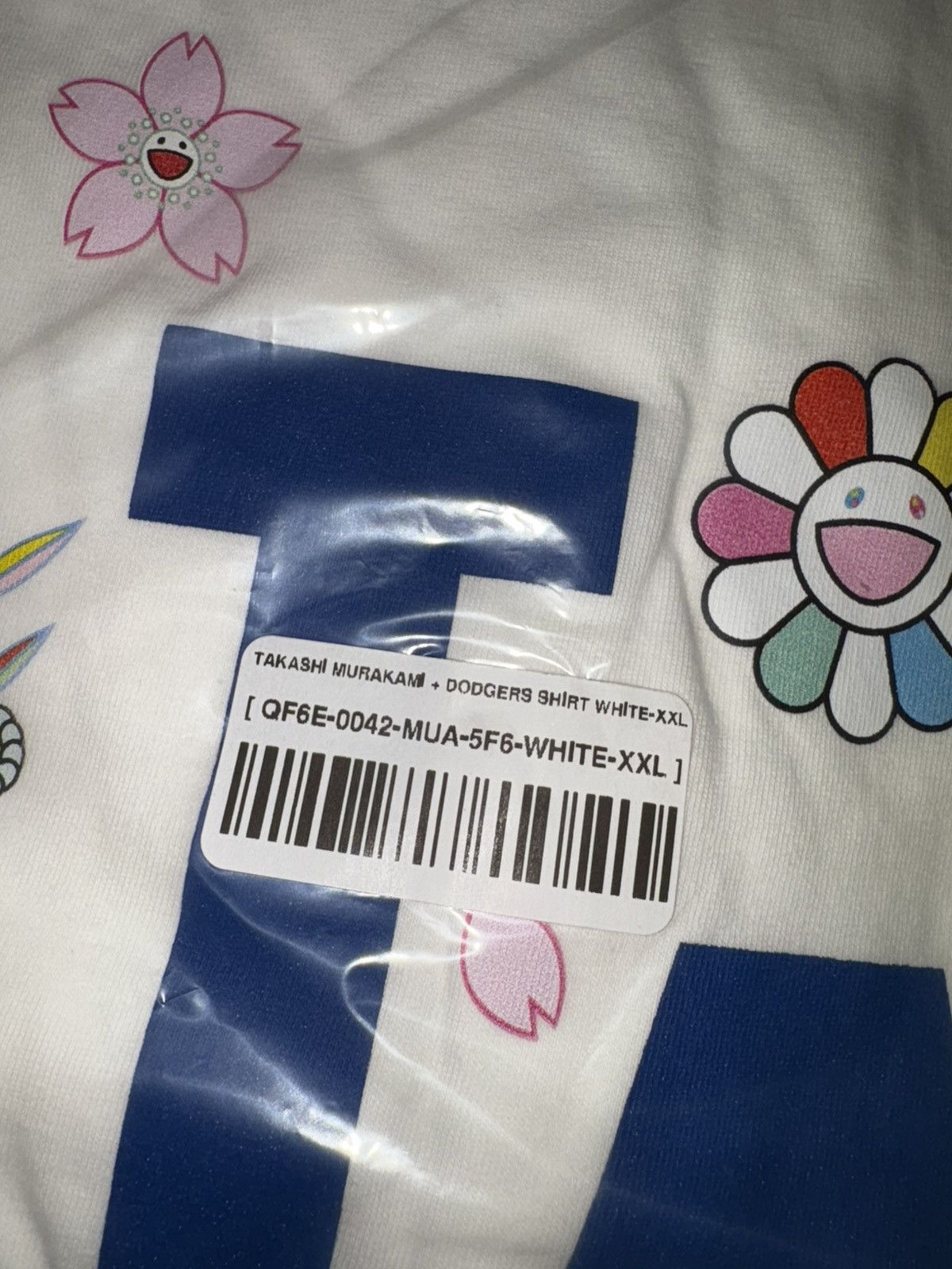 MLB × Takashi Murakami Takashi Murakami x LA Dodgers T-Shirt White Size US XXL / EU 58 / 5 - 3 Thumbnail
