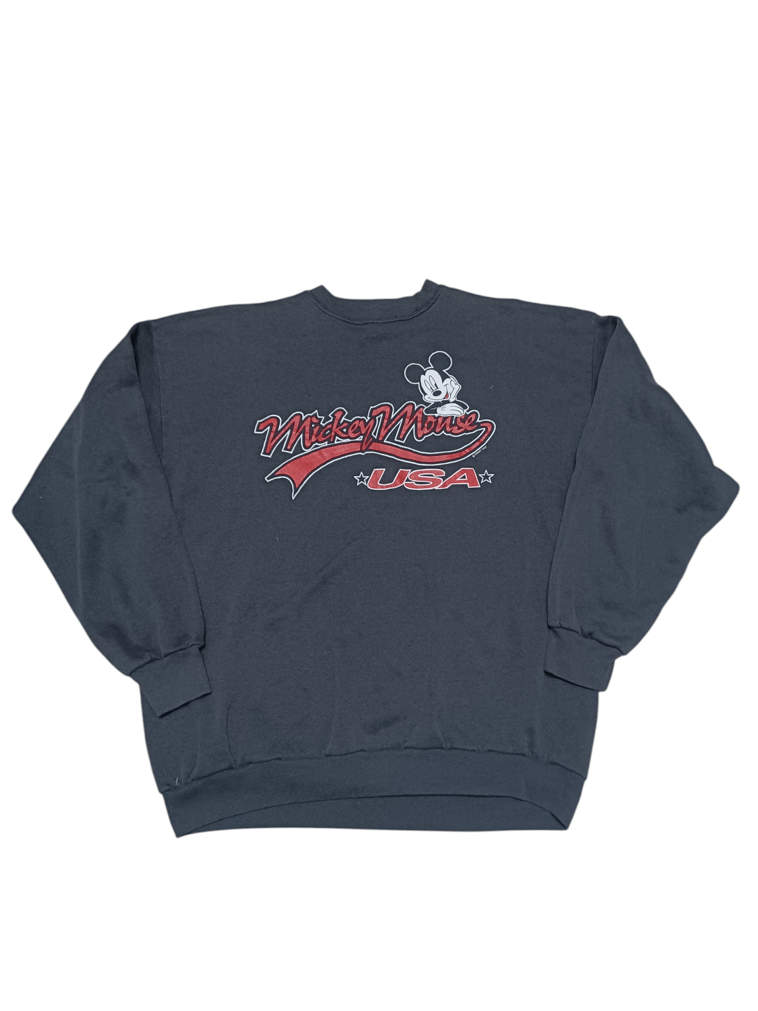 Mickey Mouse MICKEY MOUSE MADE IN USA VINTAGE 90S DISNEY SWEATSHIRT Size US XL / EU 56 / 4 - 1 Thumbnail