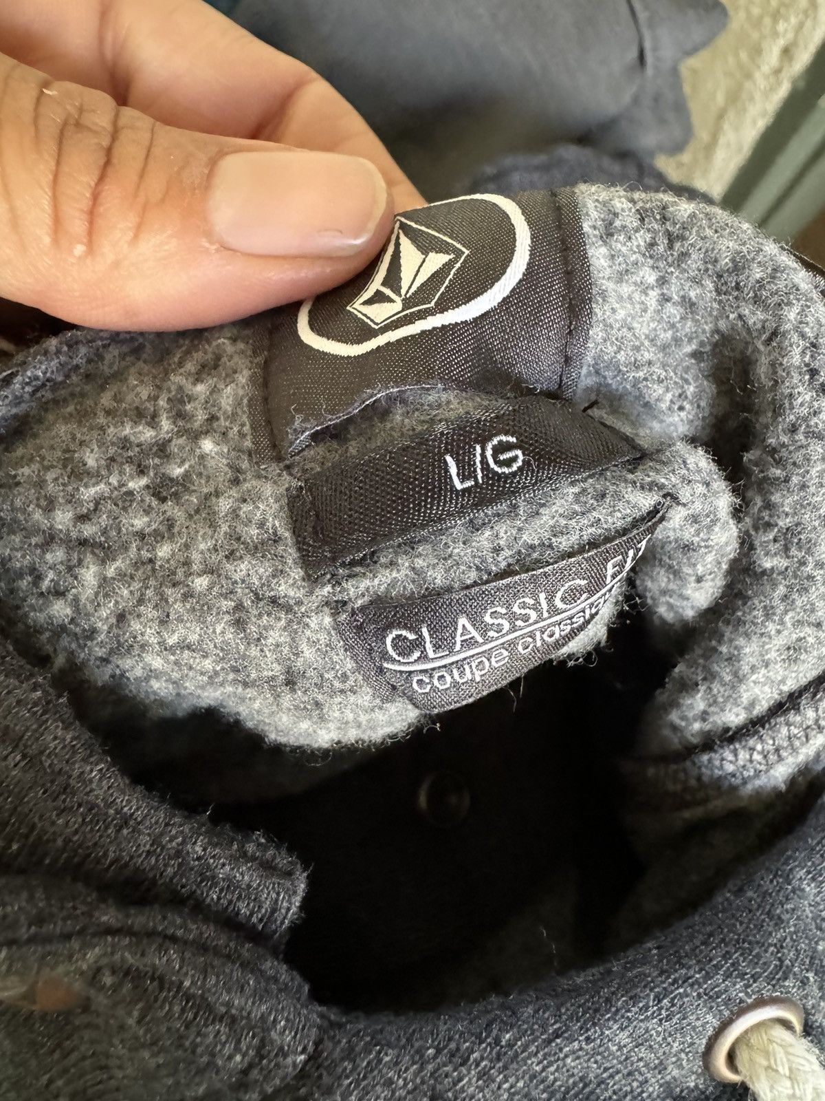 Volcom Classic Fit Volcom Stone Men's Hoodie Sweatshirt Size US L / EU 52-54 / 3 - 3 Thumbnail